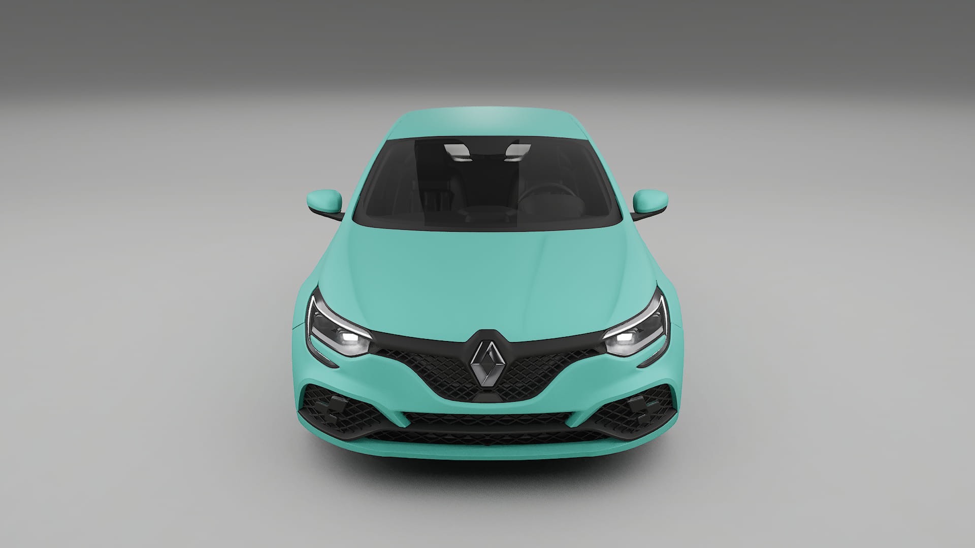 Renault Megane RS IV TPU Lackskyddsfilm | FROST Färgskiftande PPF – Komplett Förskuret Kit