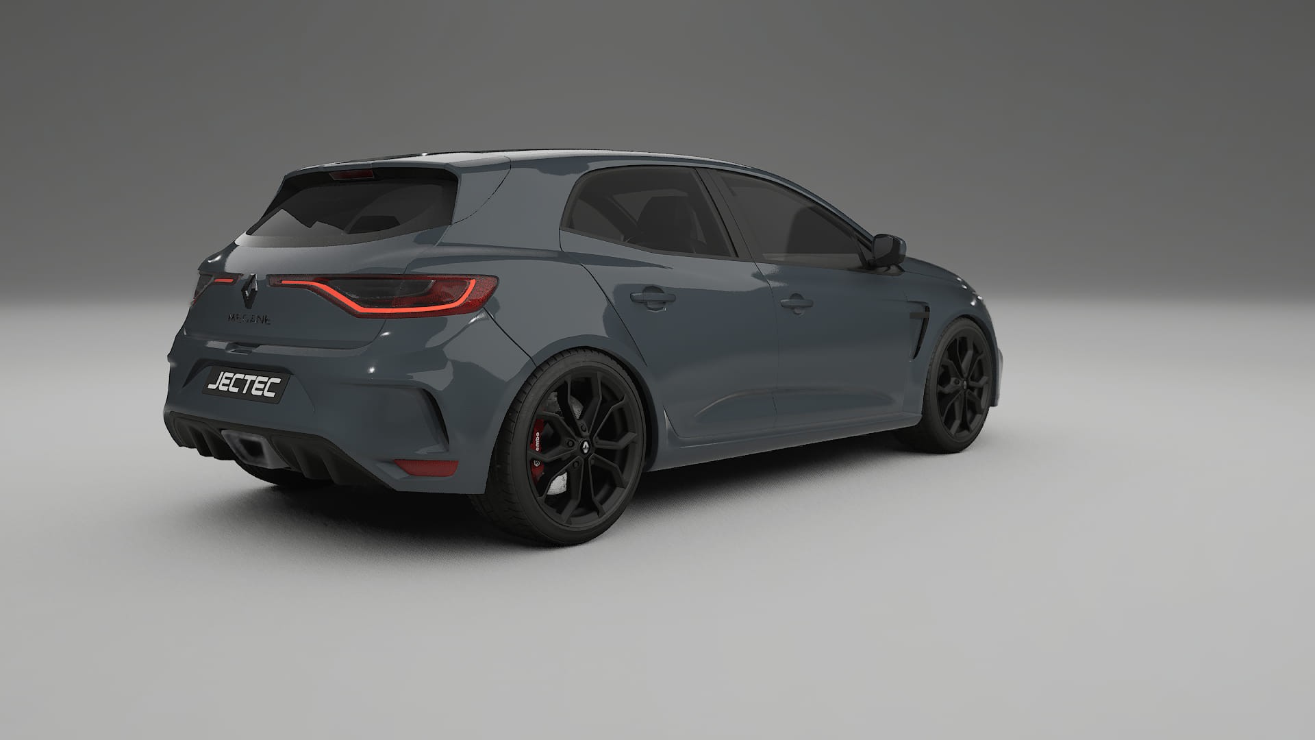 Renault Megane RS IV TPU Lackskyddsfilm | GRANITE Färgskiftande PPF – Komplett Förskuret Kit