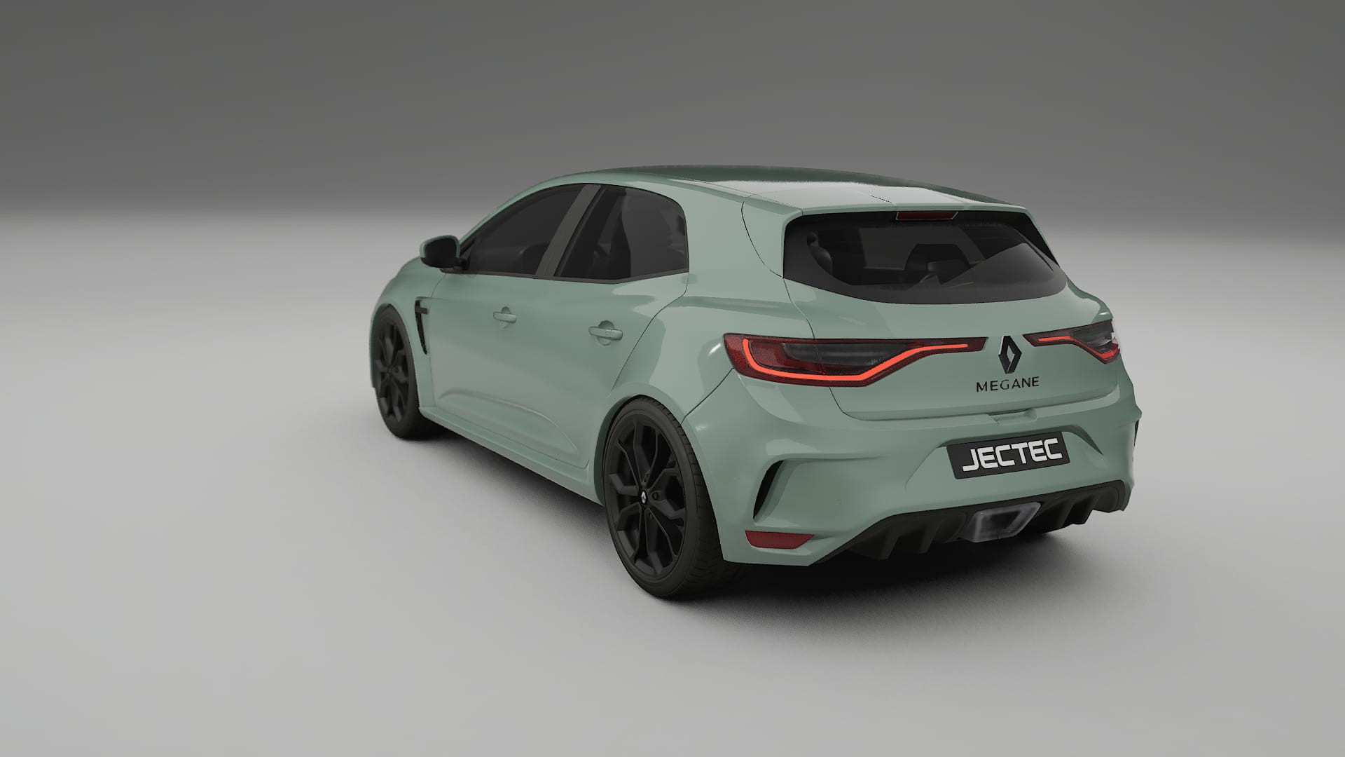 Renault Megane RS IV TPU Lackskyddsfilm | CINDER Färgskiftande PPF – Komplett Förskuret Kit