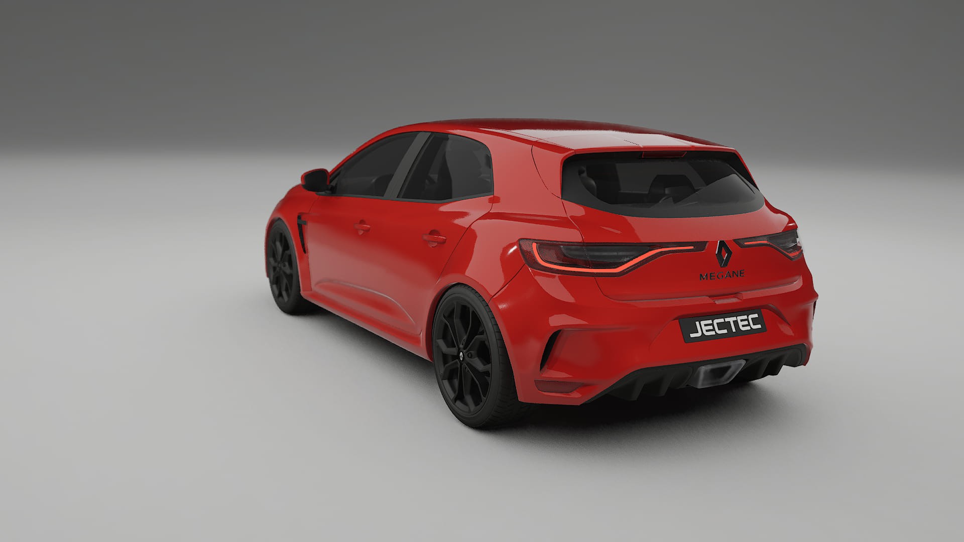 Renault Megane RS IV TPU Lackskyddsfilm | BLAZE Färgskiftande PPF – Komplett Förskuret Kit