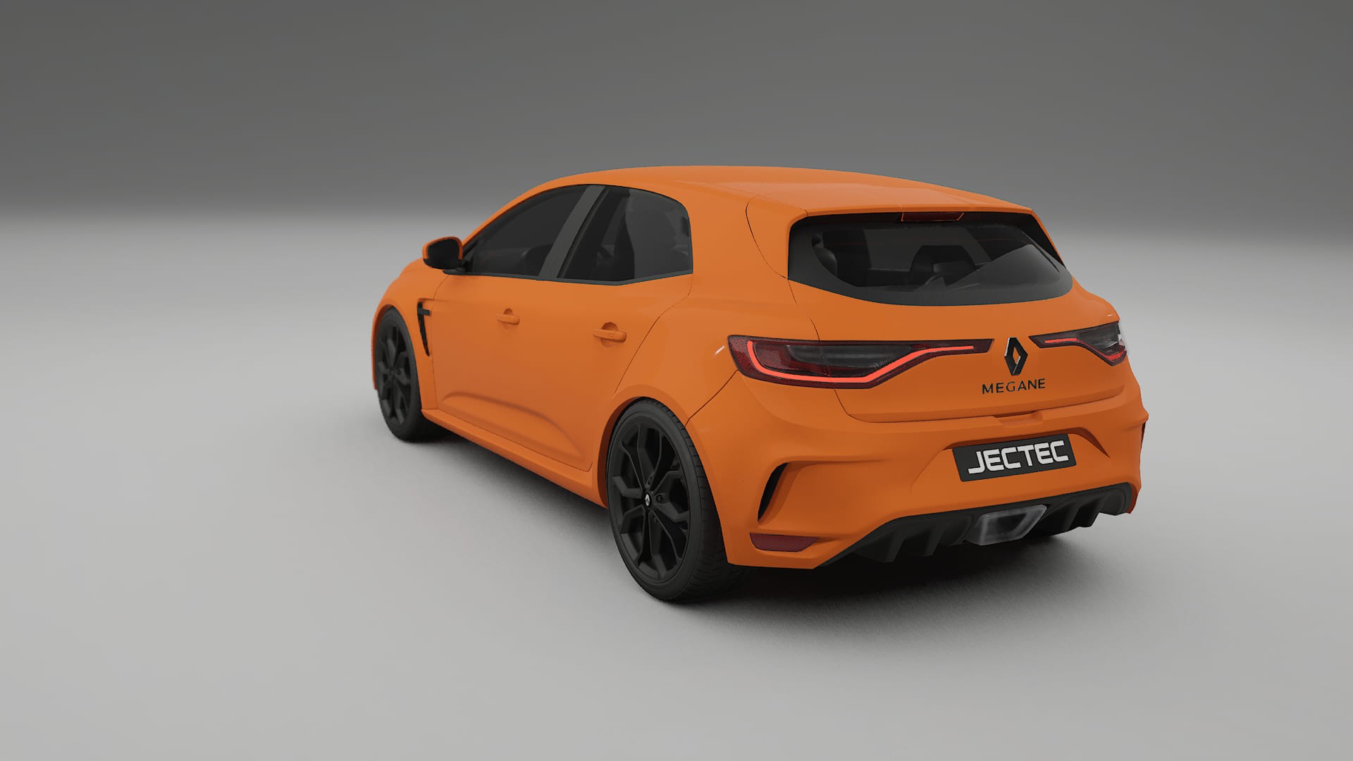 Renault Megane RS IV TPU Lackskyddsfilm | ROCKET Färgskiftande PPF – Komplett Förskuret Kit