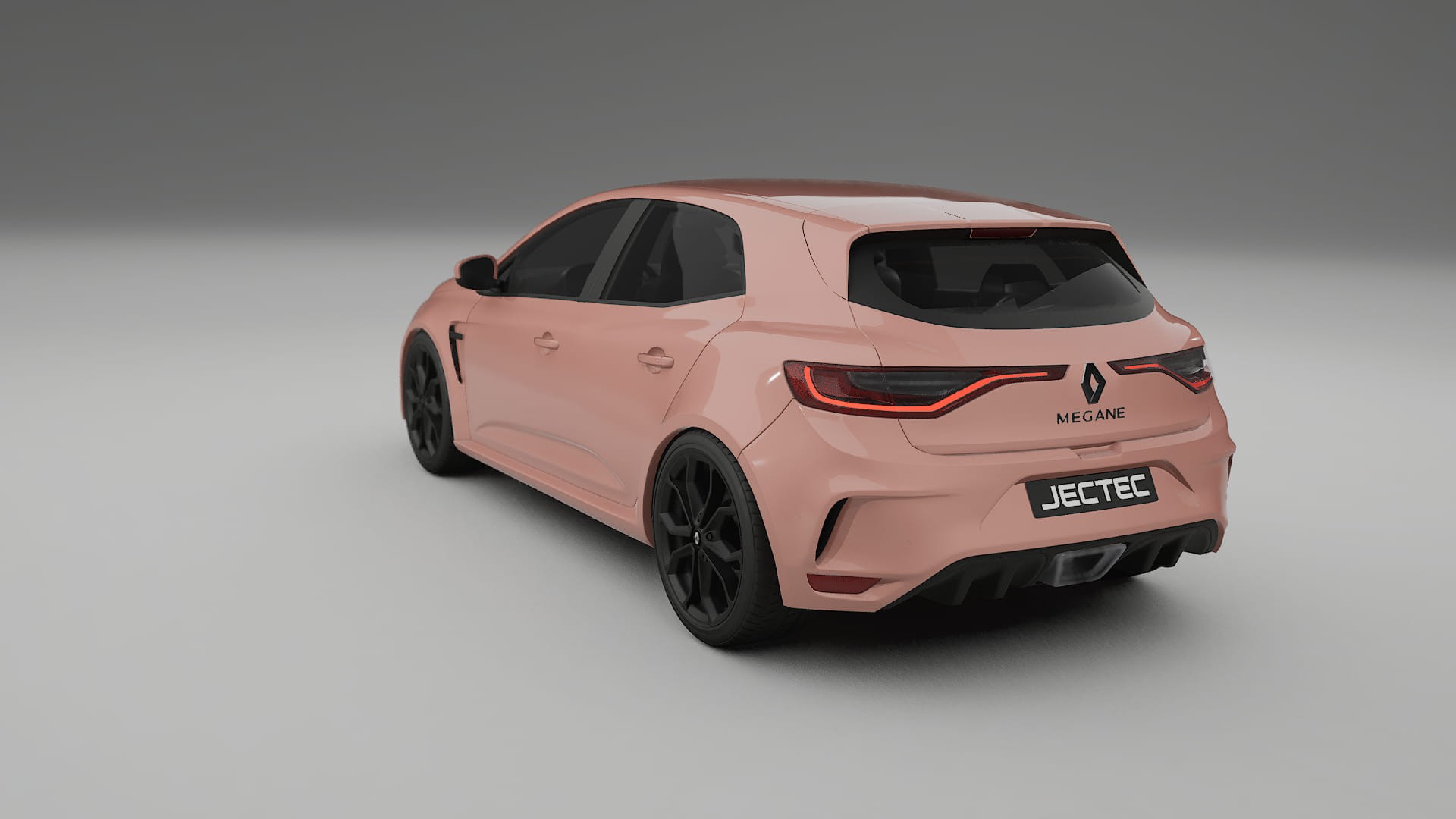 Renault Megane RS IV TPU Lackskyddsfilm | BLUSH Färgskiftande PPF – Komplett Förskuret Kit