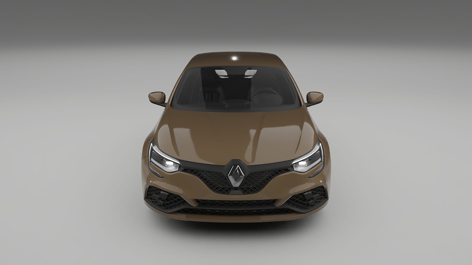 Renault Megane RS IV TPU Lackskyddsfilm | SAHARA Färgskiftande PPF – Komplett Förskuret Kit
