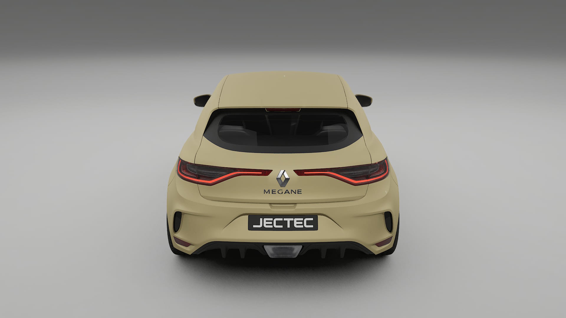 Renault Megane RS IV TPU Lackskyddsfilm | SAND Färgskiftande PPF – Komplett Förskuret Kit