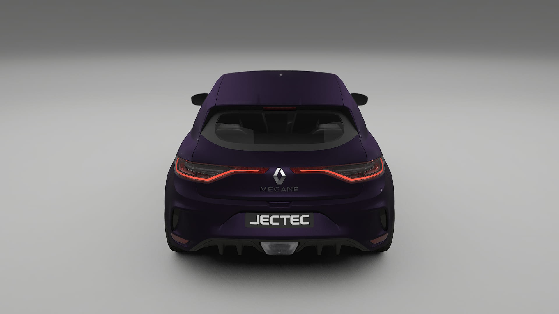 Renault Megane RS IV TPU Lackskyddsfilm | VIOLET Färgskiftande PPF – Komplett Förskuret Kit