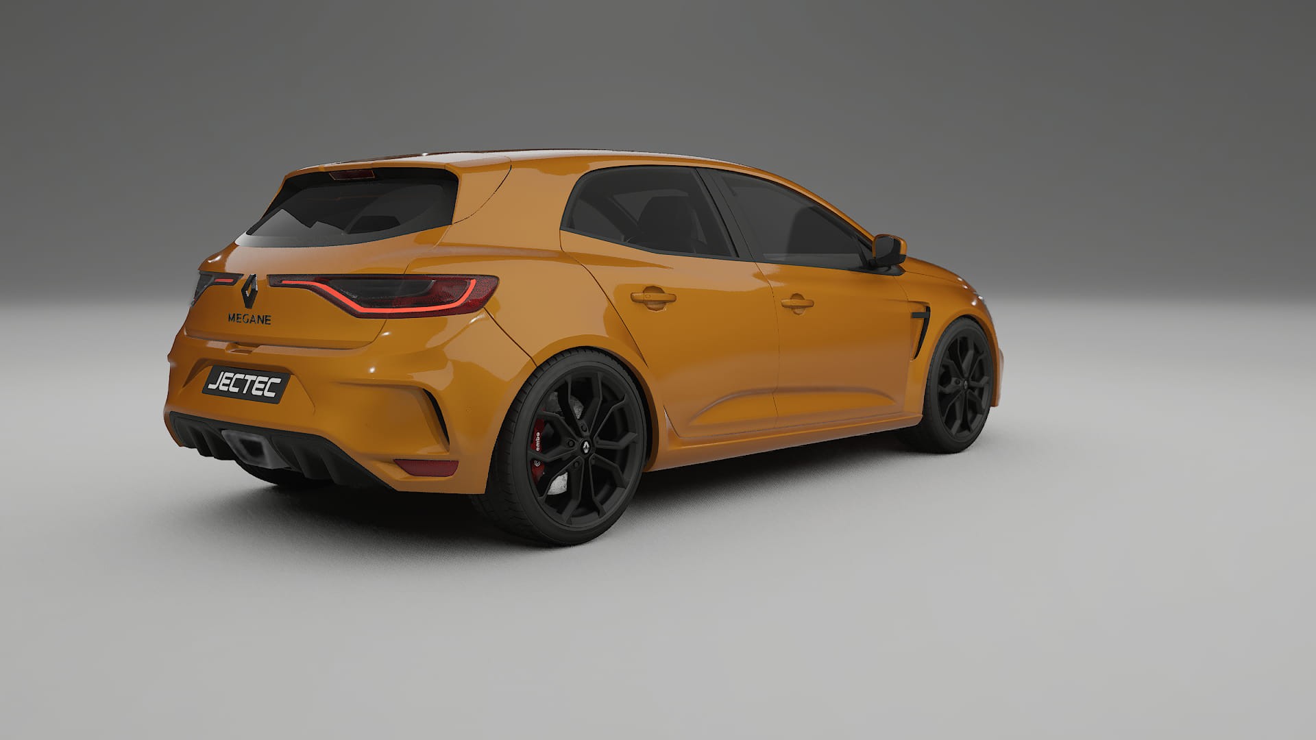 Renault Megane RS IV TPU Lackskyddsfilm | DAISY Färgskiftande PPF – Komplett Förskuret Kit