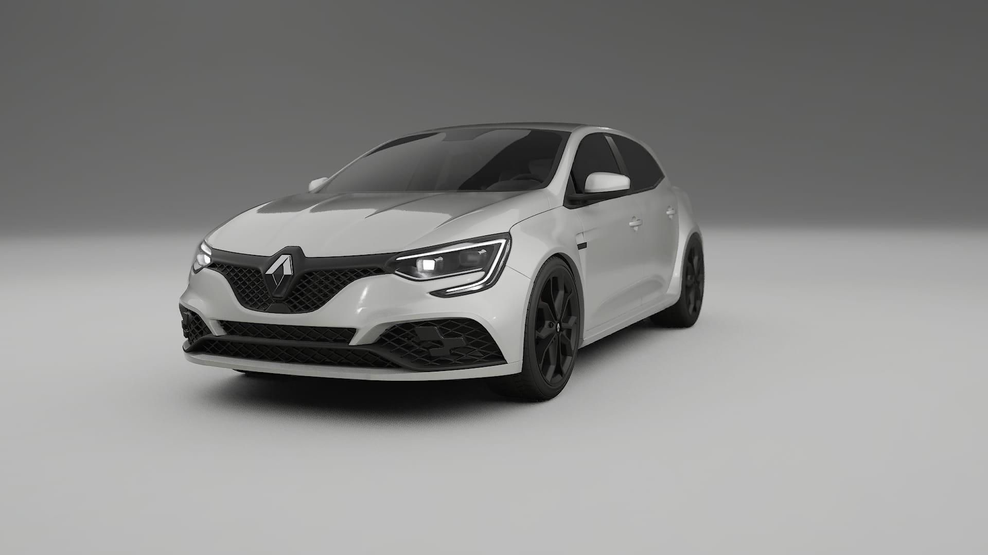 Renault Megane RS IV TPU Lackskyddsfilm | PEARL Färgskiftande PPF – Komplett Förskuret Kit