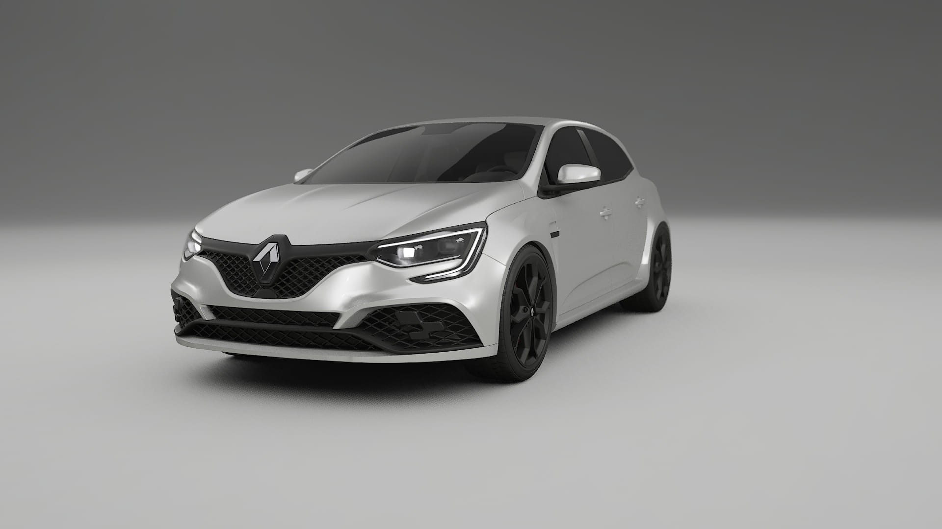 Renault Megane RS IV TPU Lackskyddsfilm | OPAL Färgskiftande PPF – Komplett Förskuret Kit