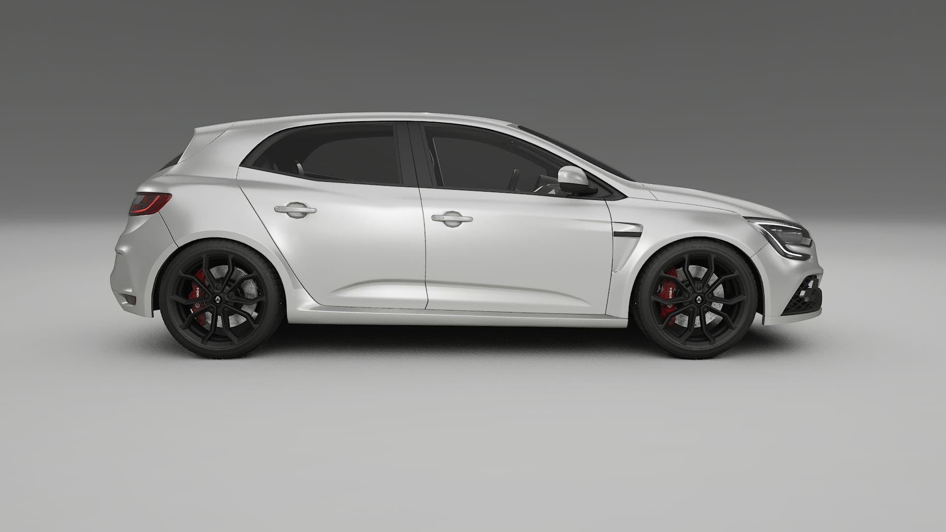 Renault Megane RS IV TPU Lackskyddsfilm | OPAL Färgskiftande PPF – Komplett Förskuret Kit