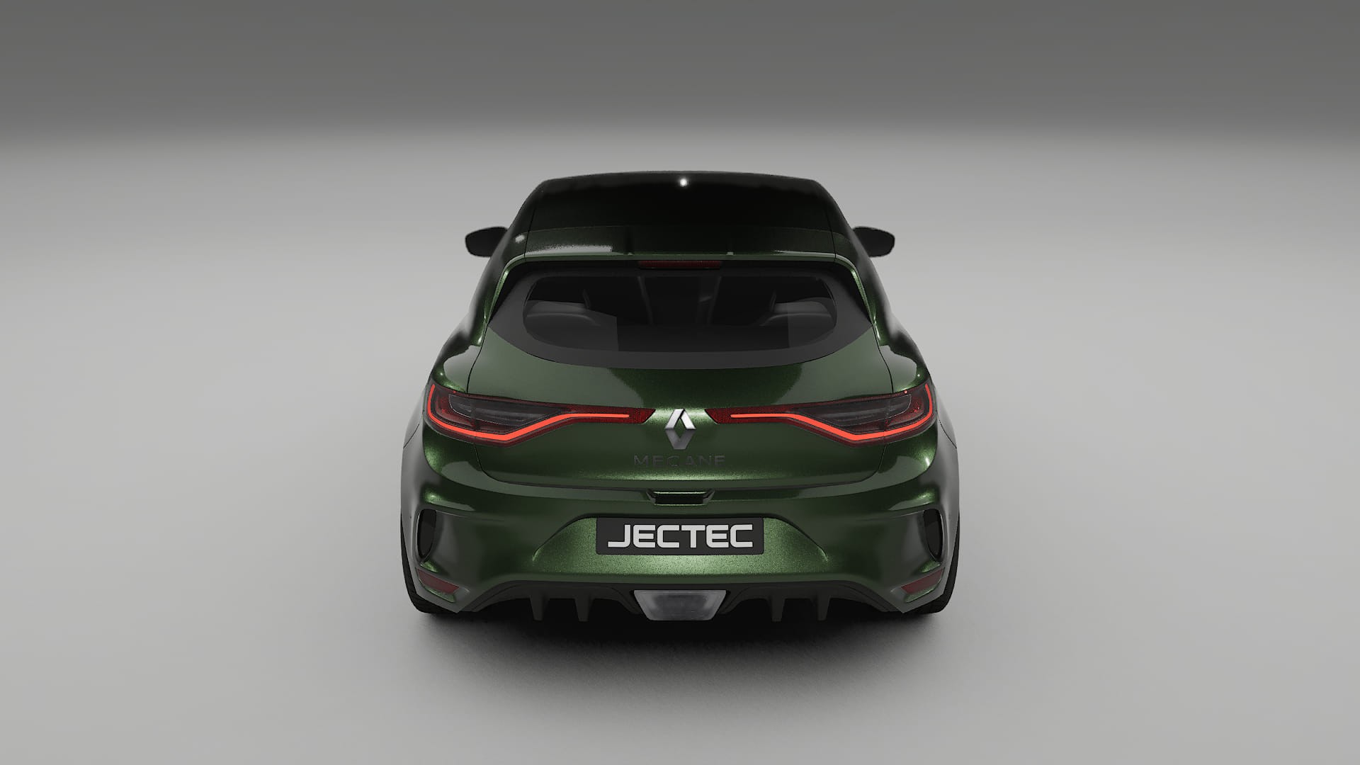 Renault Megane RS IV TPU Lackskyddsfilm | LAGOON Färgskiftande PPF – Komplett Förskuret Kit