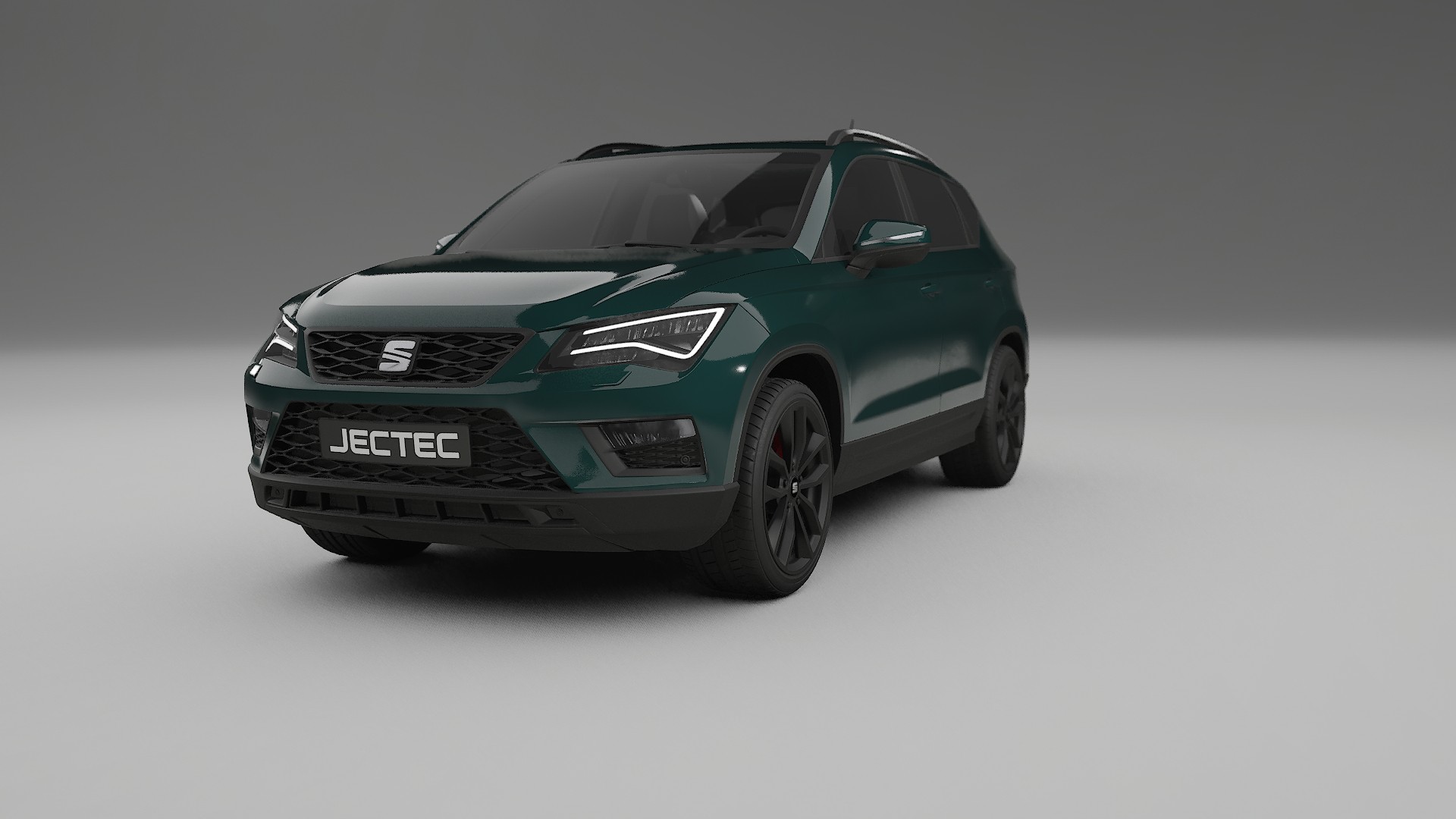 Seat Ateca KH7 TPU Lackskyddsfilm | INFERNO Färgskiftande PPF – Komplett Förskuret Kit