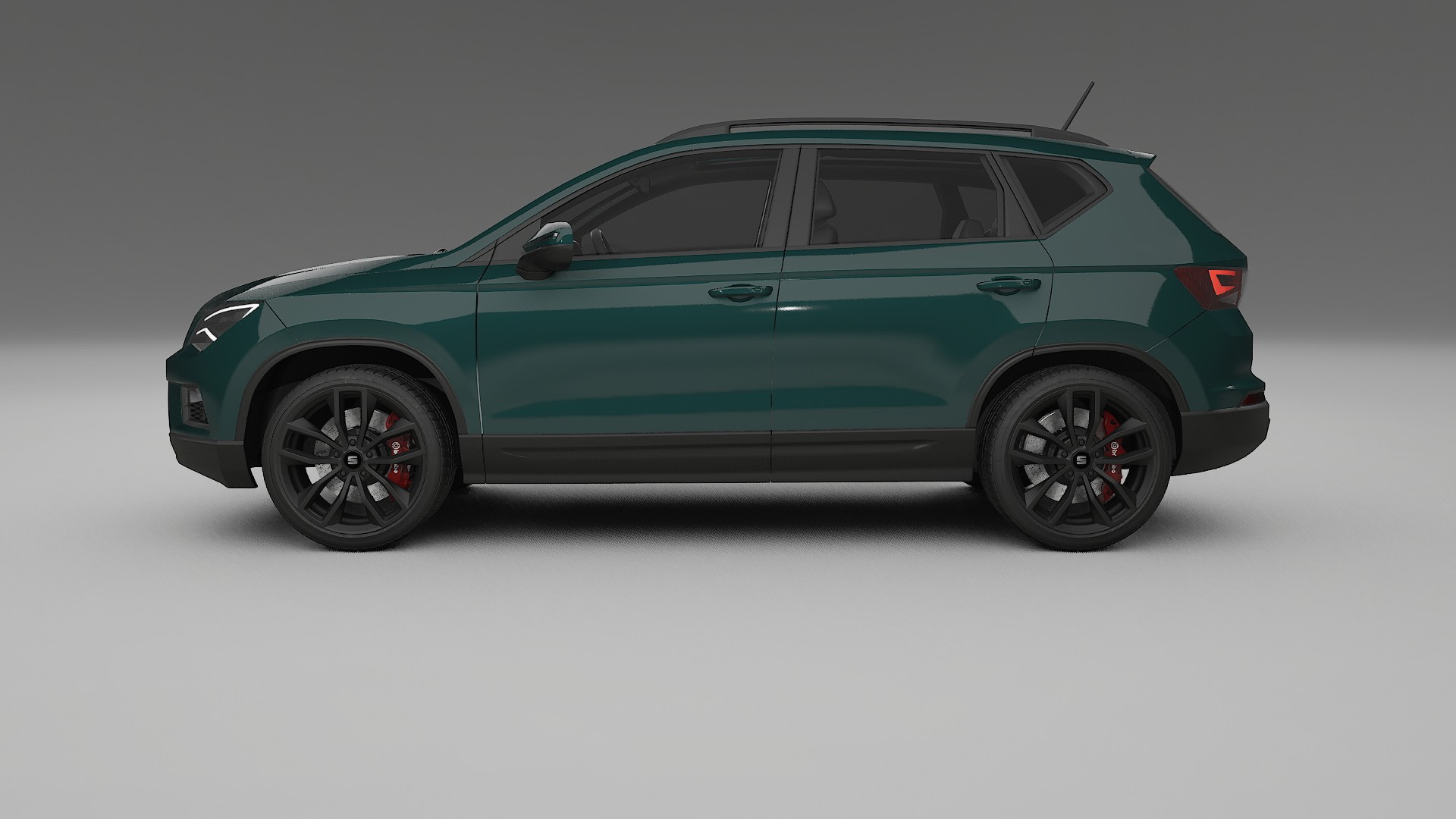 Seat Ateca KH7 TPU Lackskyddsfilm | INFERNO Färgskiftande PPF – Komplett Förskuret Kit