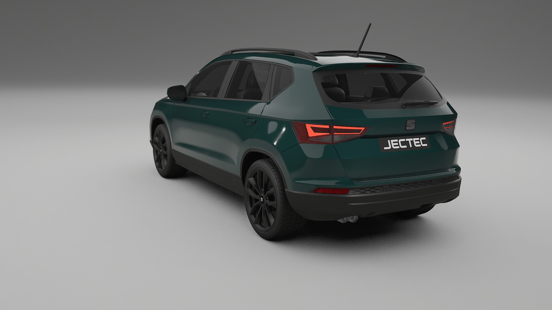 Seat Ateca KH7 TPU Lackskyddsfilm | INFERNO Färgskiftande PPF – Komplett Förskuret Kit
