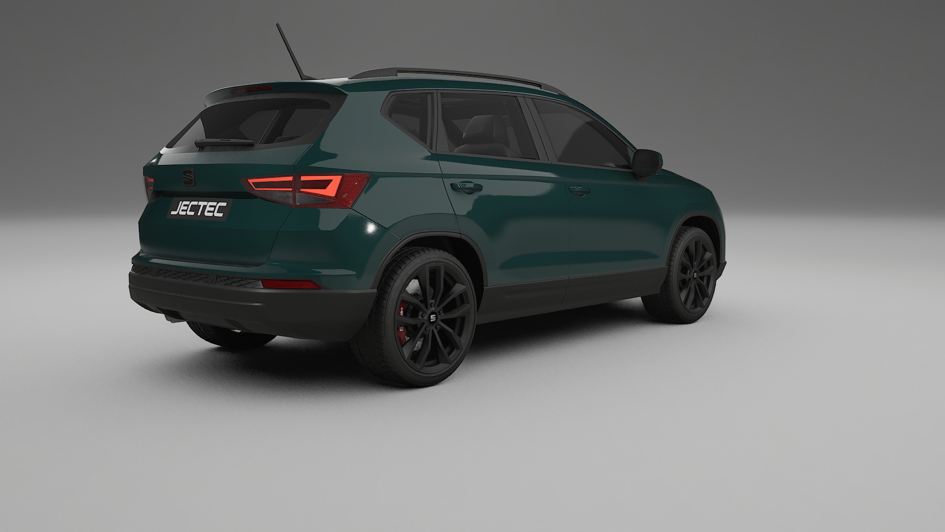 Seat Ateca KH7 TPU Lackskyddsfilm | INFERNO Färgskiftande PPF – Komplett Förskuret Kit