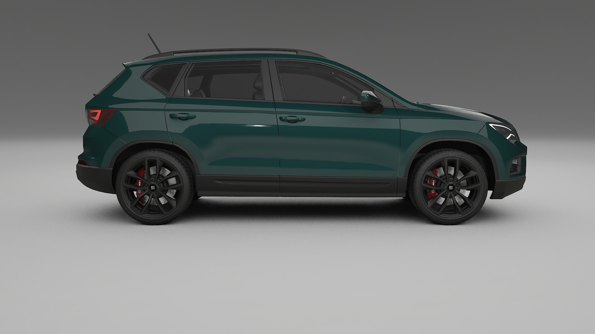 Seat Ateca KH7 TPU Lackskyddsfilm | INFERNO Färgskiftande PPF – Komplett Förskuret Kit