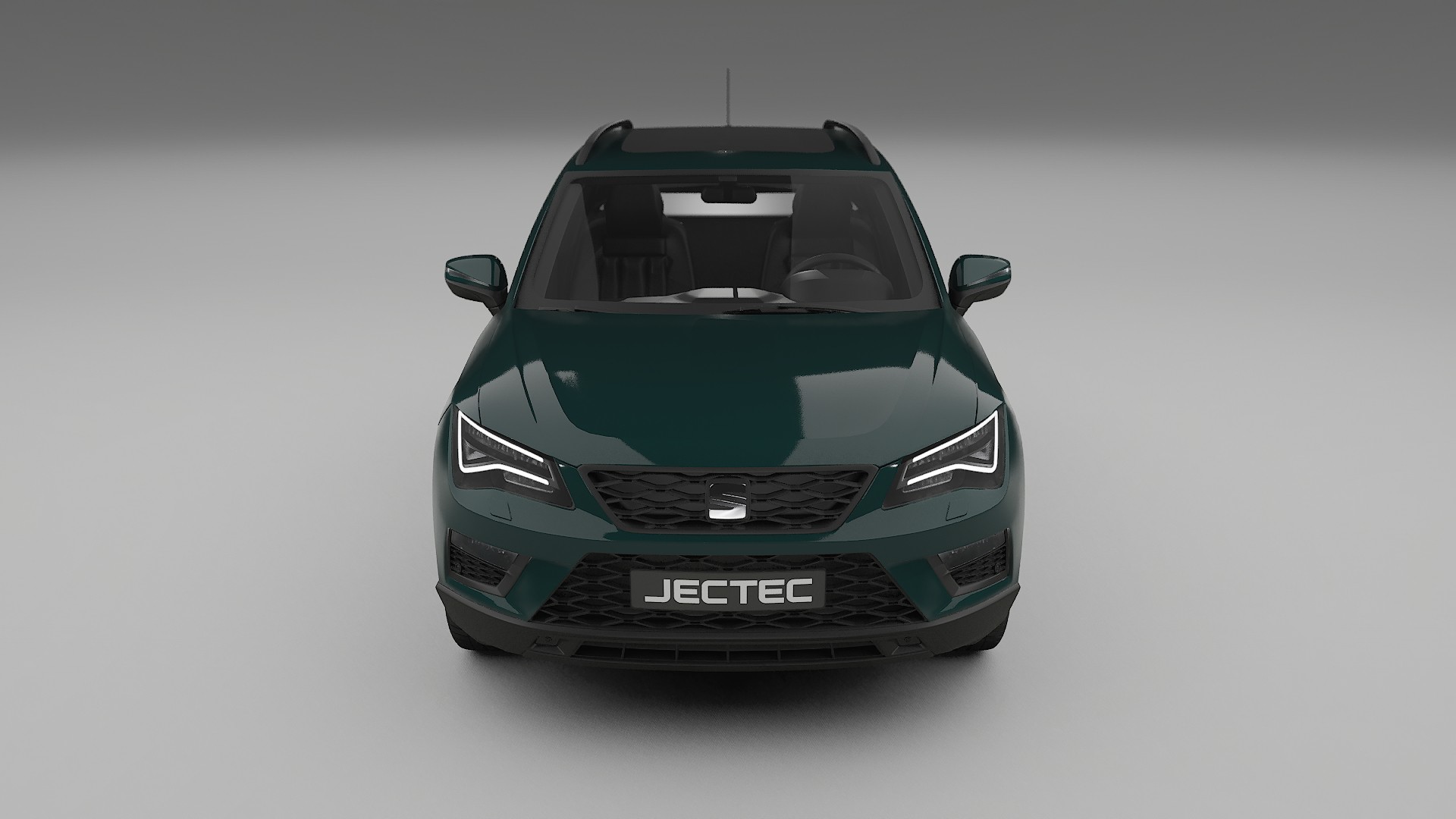 Seat Ateca KH7 TPU Lackskyddsfilm | INFERNO Färgskiftande PPF – Komplett Förskuret Kit