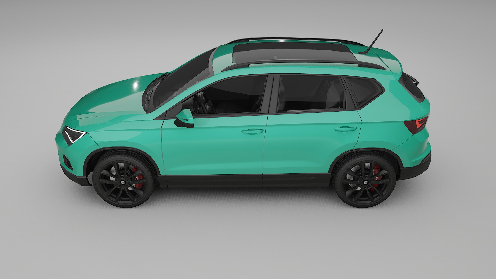 Seat Ateca KH7 TPU Lackskyddsfilm | JEWEL Färgskiftande PPF – Komplett Förskuret Kit