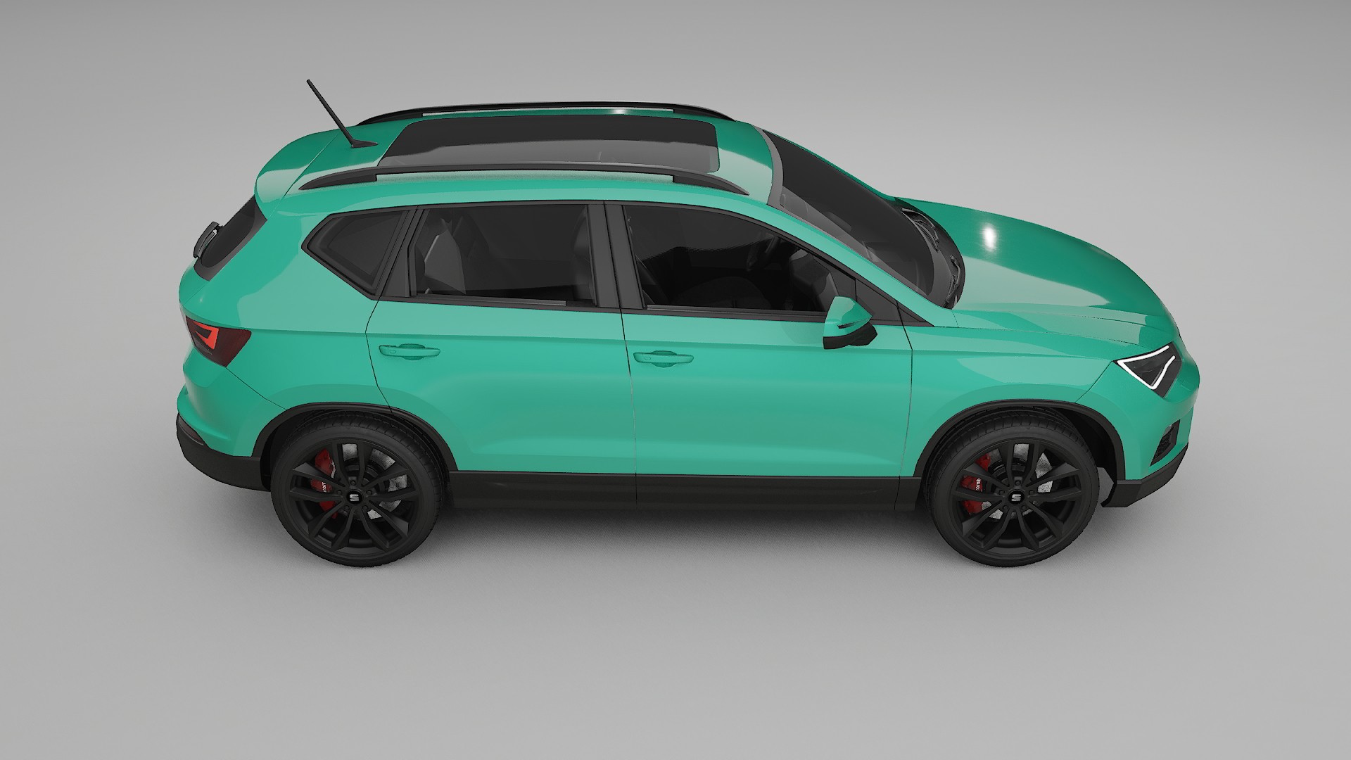 Seat Ateca KH7 TPU Lackskyddsfilm | JEWEL Färgskiftande PPF – Komplett Förskuret Kit