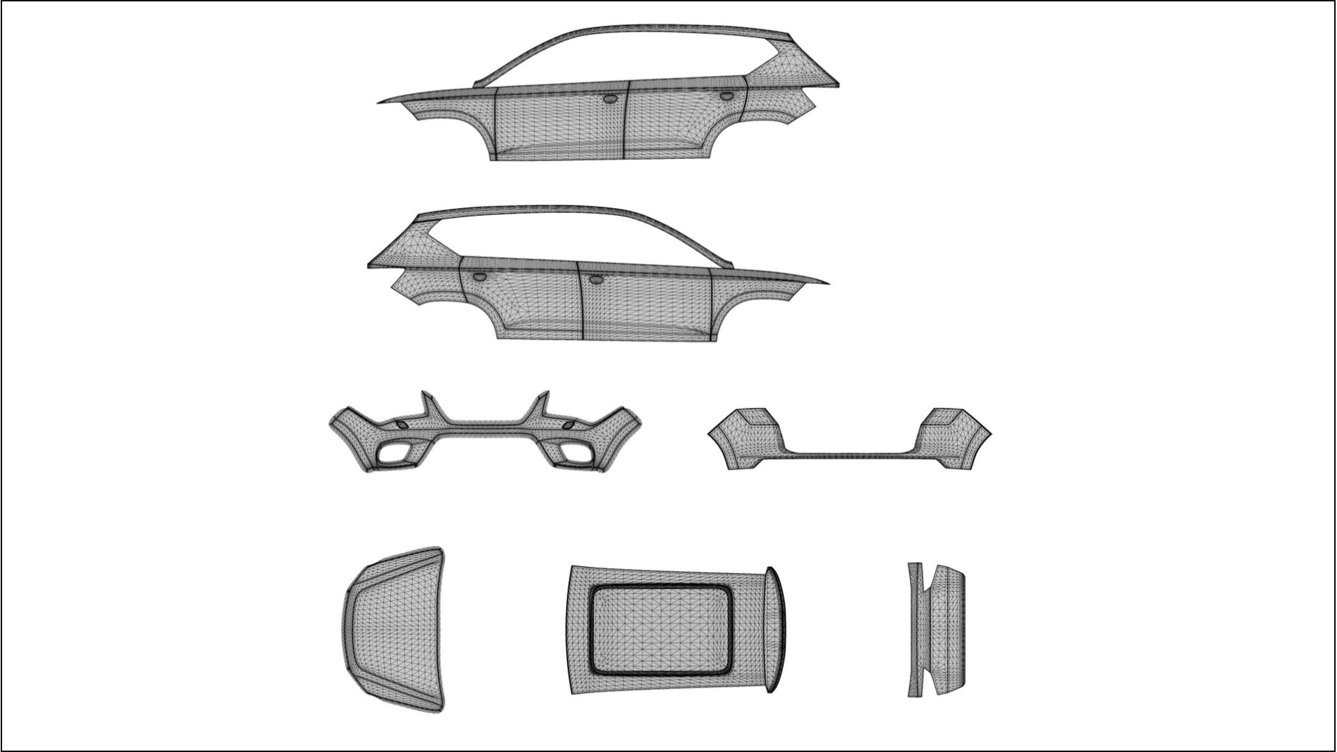 Seat Ateca KH7 TPU Lackskyddsfilm | FROST Färgskiftande PPF – Komplett Förskuret Kit 2