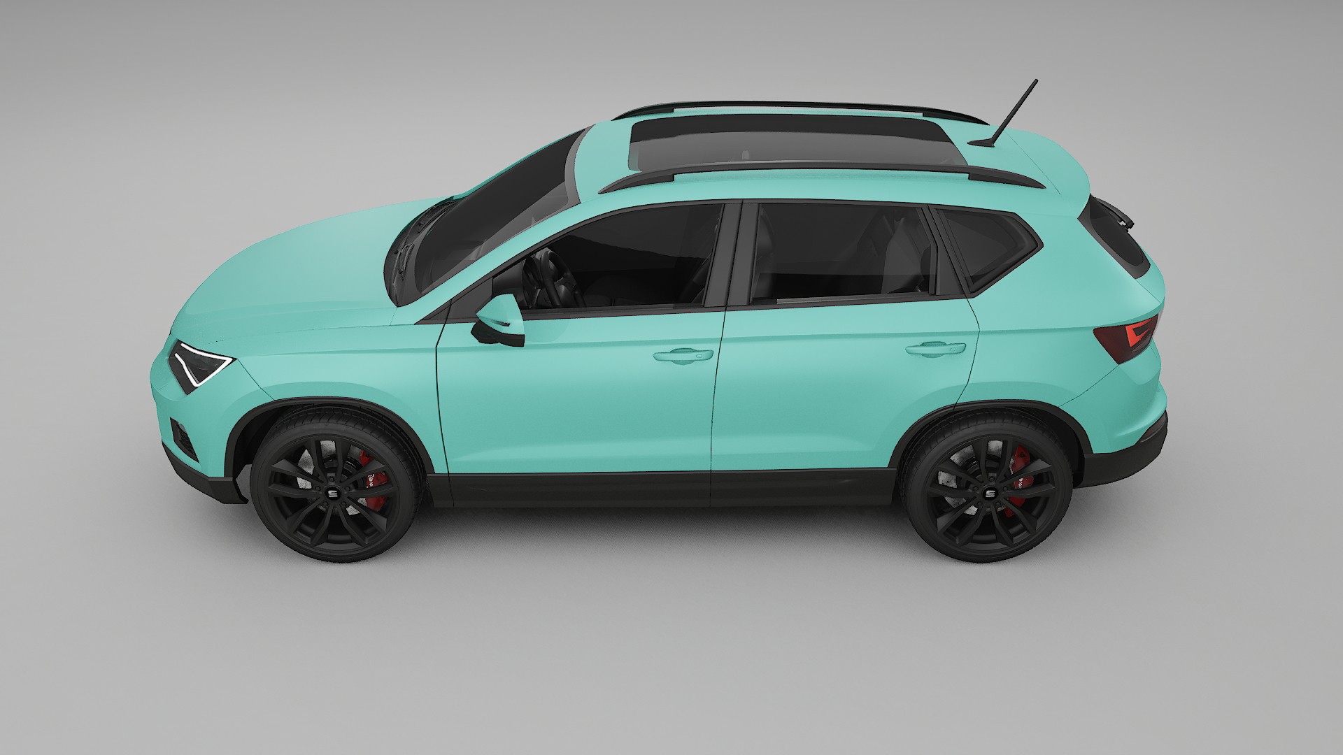 Seat Ateca KH7 TPU Lackskyddsfilm | FROST Färgskiftande PPF – Komplett Förskuret Kit