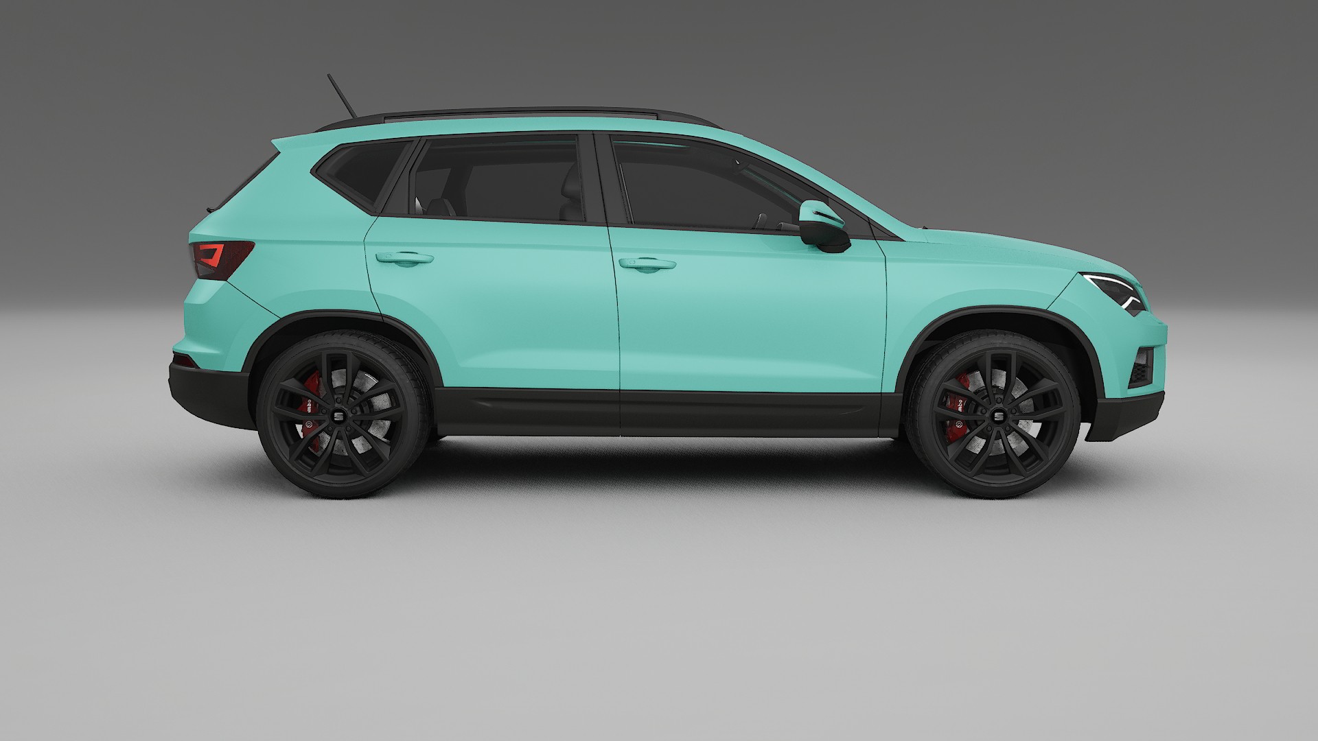 Seat Ateca KH7 TPU Lackskyddsfilm | FROST Färgskiftande PPF – Komplett Förskuret Kit