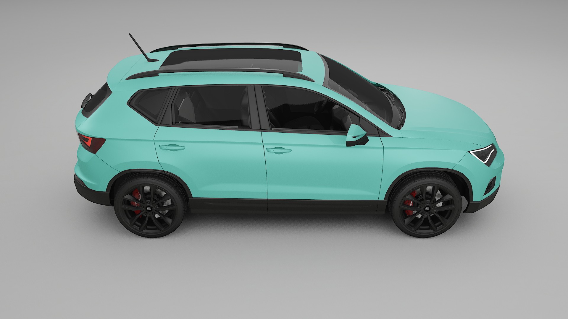 Seat Ateca KH7 TPU Lackskyddsfilm | FROST Färgskiftande PPF – Komplett Förskuret Kit