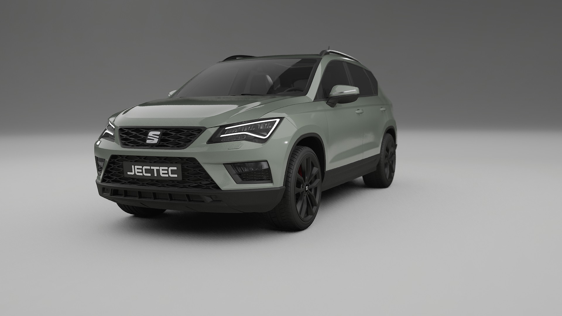 Seat Ateca KH7 TPU Lackskyddsfilm | SLATE Färgskiftande PPF – Komplett Förskuret Kit