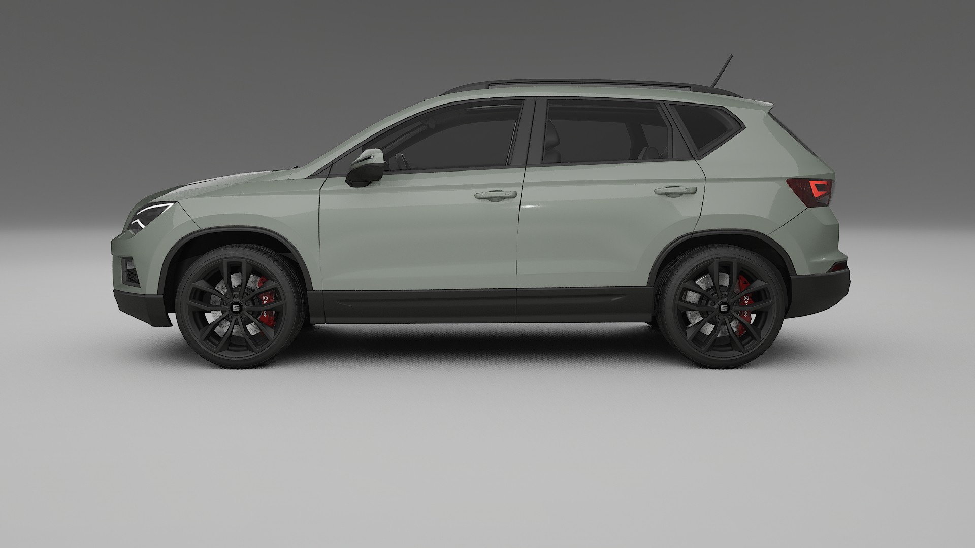 Seat Ateca KH7 TPU Lackskyddsfilm | SLATE Färgskiftande PPF – Komplett Förskuret Kit