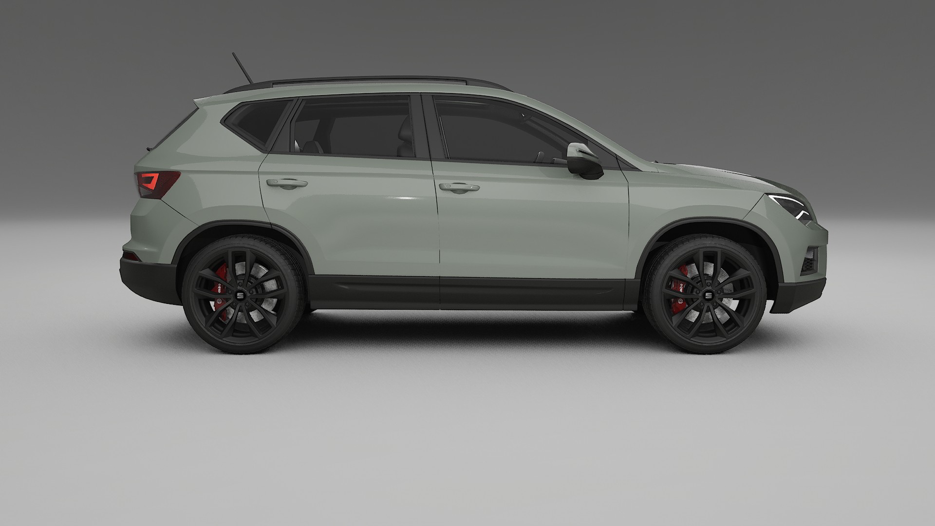 Seat Ateca KH7 TPU Lackskyddsfilm | SLATE Färgskiftande PPF – Komplett Förskuret Kit