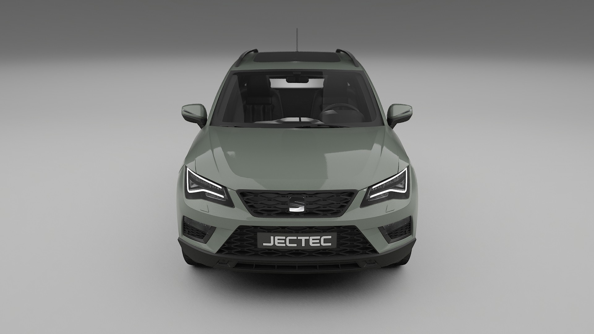 Seat Ateca KH7 TPU Lackskyddsfilm | SLATE Färgskiftande PPF – Komplett Förskuret Kit