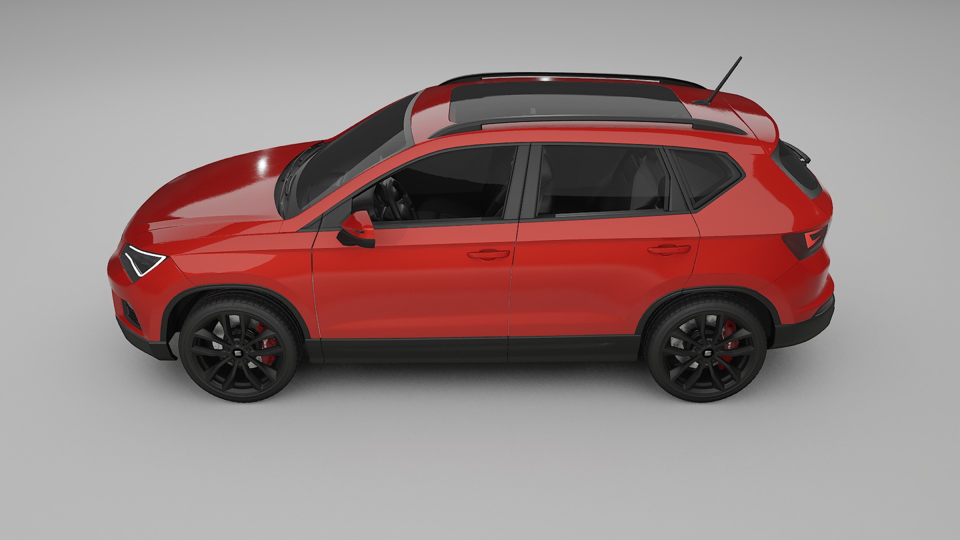 Seat Ateca KH7 TPU Lackskyddsfilm | BLAZE Färgskiftande PPF – Komplett Förskuret Kit