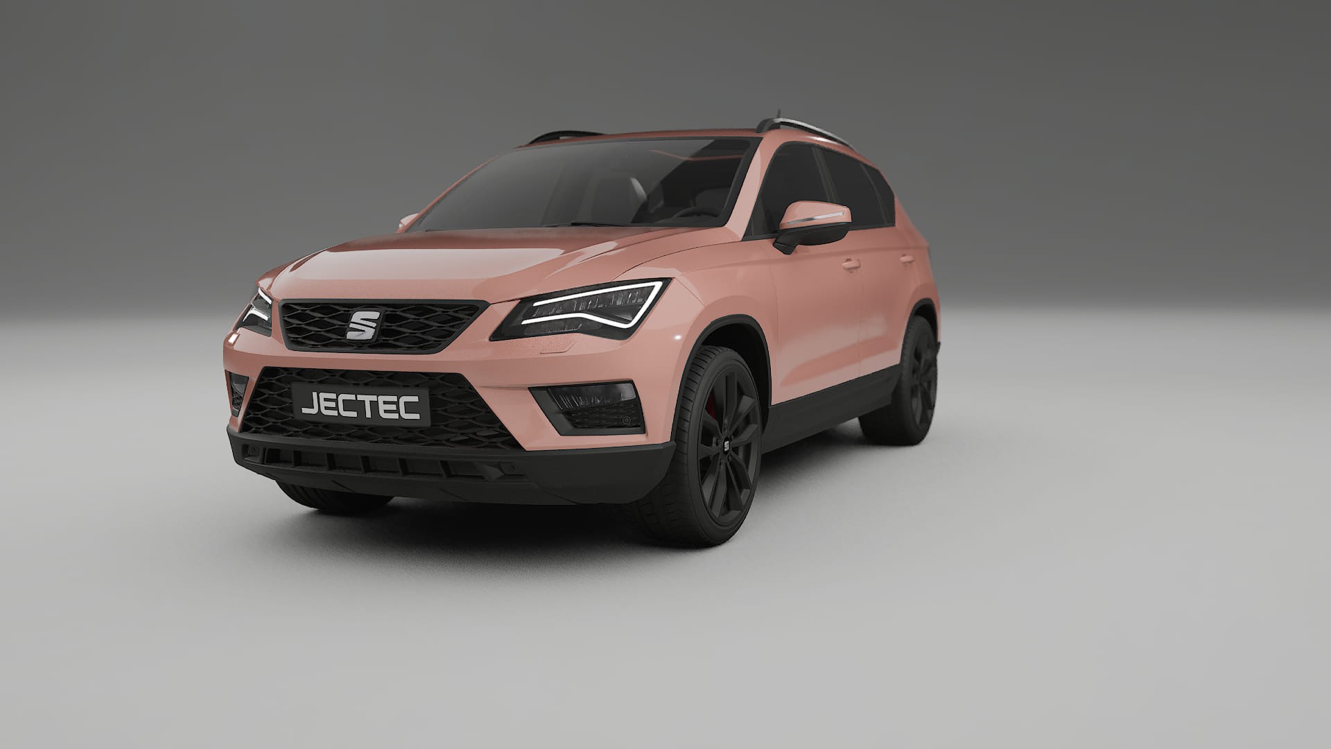 Seat Ateca KH7 TPU Lackskyddsfilm | BLUSH Färgskiftande PPF – Komplett Förskuret Kit