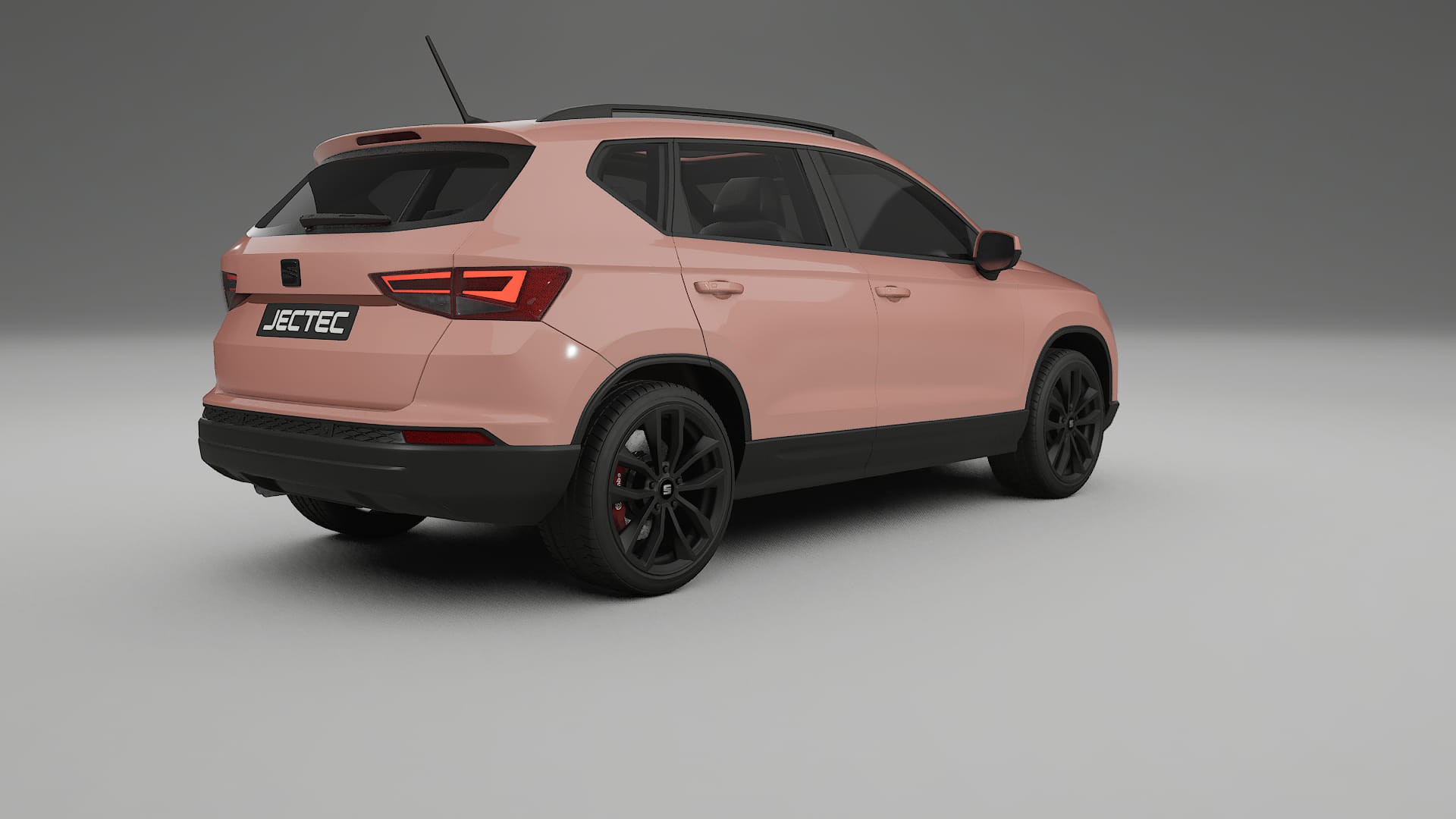 Seat Ateca KH7 TPU Lackskyddsfilm | BLUSH Färgskiftande PPF – Komplett Förskuret Kit