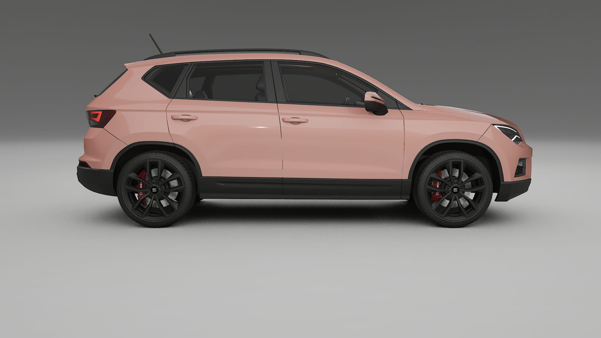 Seat Ateca KH7 TPU Lackskyddsfilm | BLUSH Färgskiftande PPF – Komplett Förskuret Kit