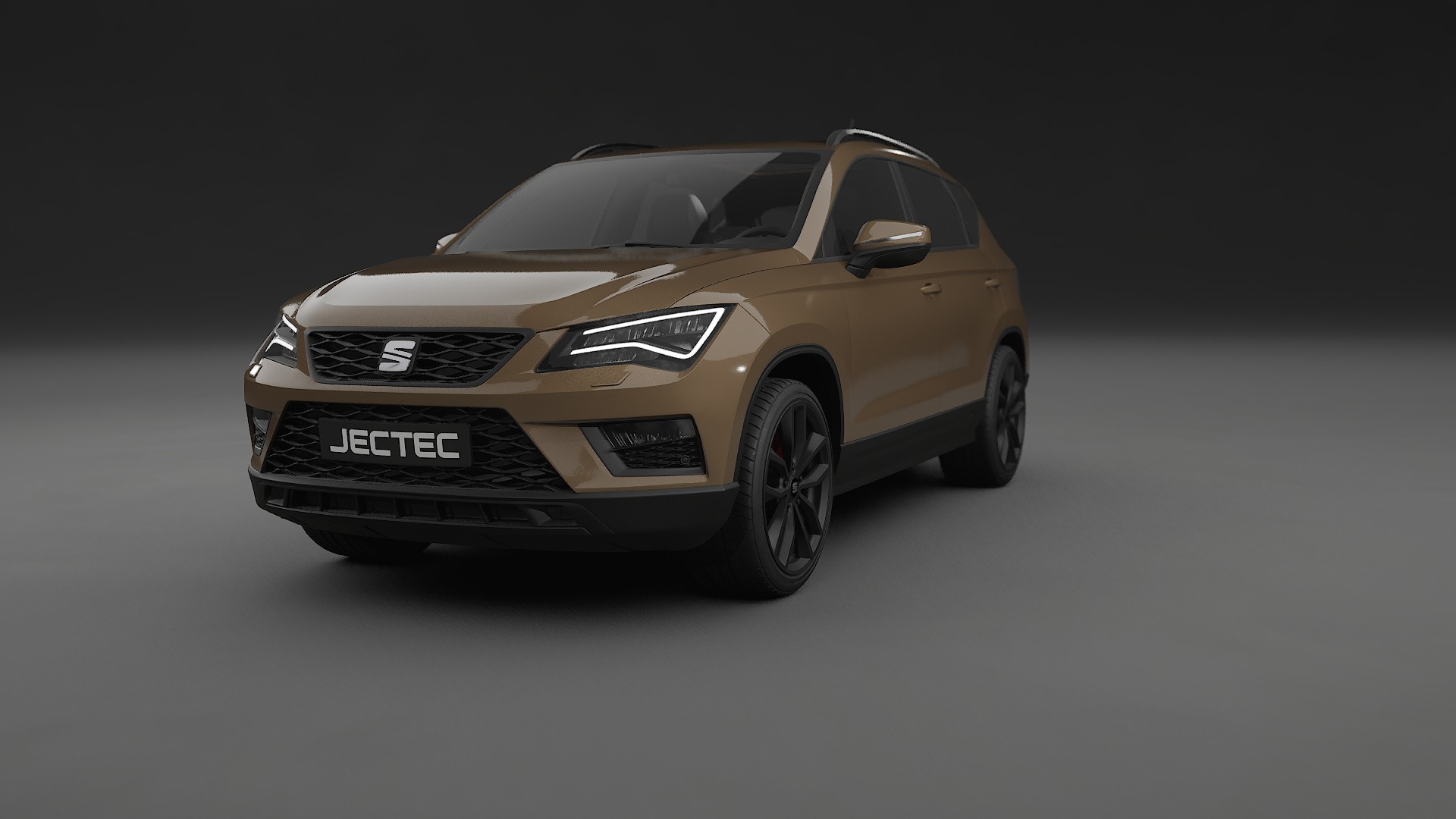 Seat Ateca KH7 TPU Lackskyddsfilm | SAHARA Färgskiftande PPF – Komplett Förskuret Kit