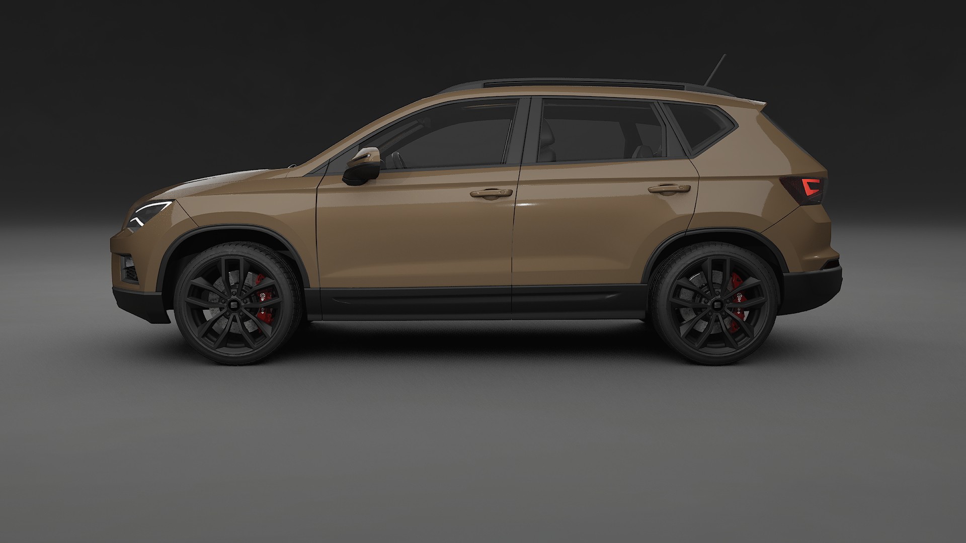 Seat Ateca KH7 TPU Lackskyddsfilm | SAHARA Färgskiftande PPF – Komplett Förskuret Kit