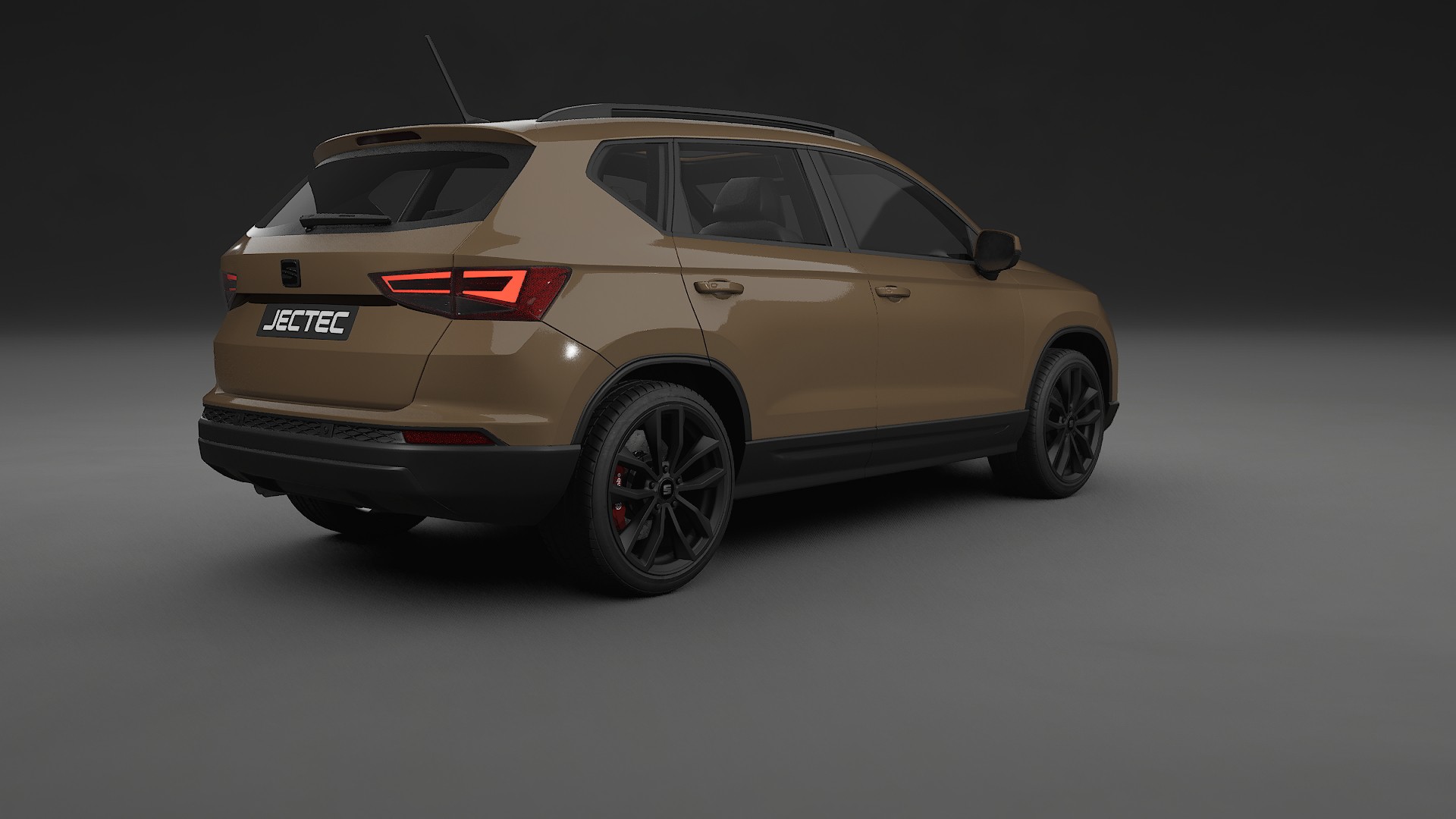 Seat Ateca KH7 TPU Lackskyddsfilm | SAHARA Färgskiftande PPF – Komplett Förskuret Kit