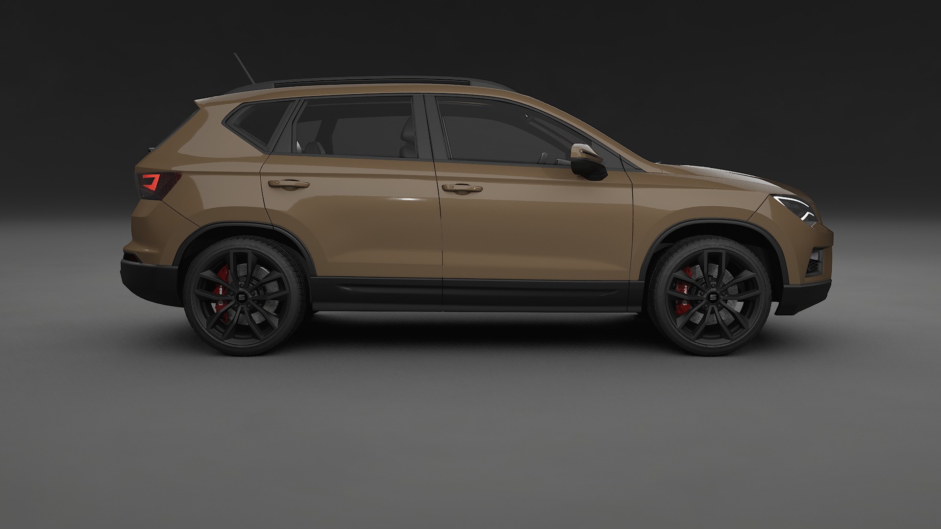 Seat Ateca KH7 TPU Lackskyddsfilm | SAHARA Färgskiftande PPF – Komplett Förskuret Kit