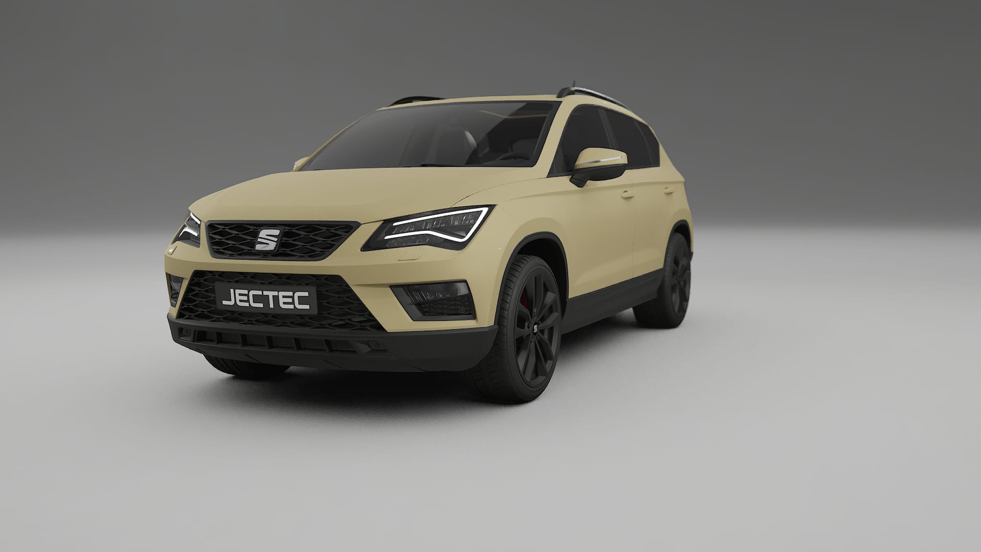 Seat Ateca KH7 TPU Lackskyddsfilm | SAND Färgskiftande PPF – Komplett Förskuret Kit