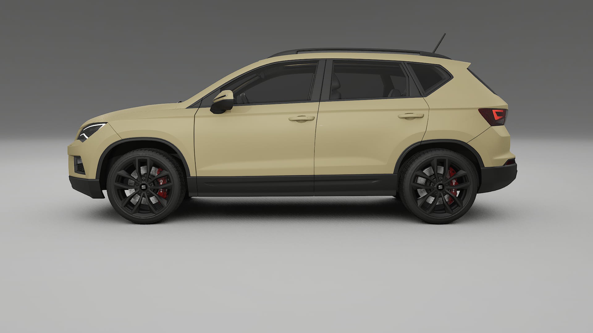 Seat Ateca KH7 TPU Lackskyddsfilm | SAND Färgskiftande PPF – Komplett Förskuret Kit