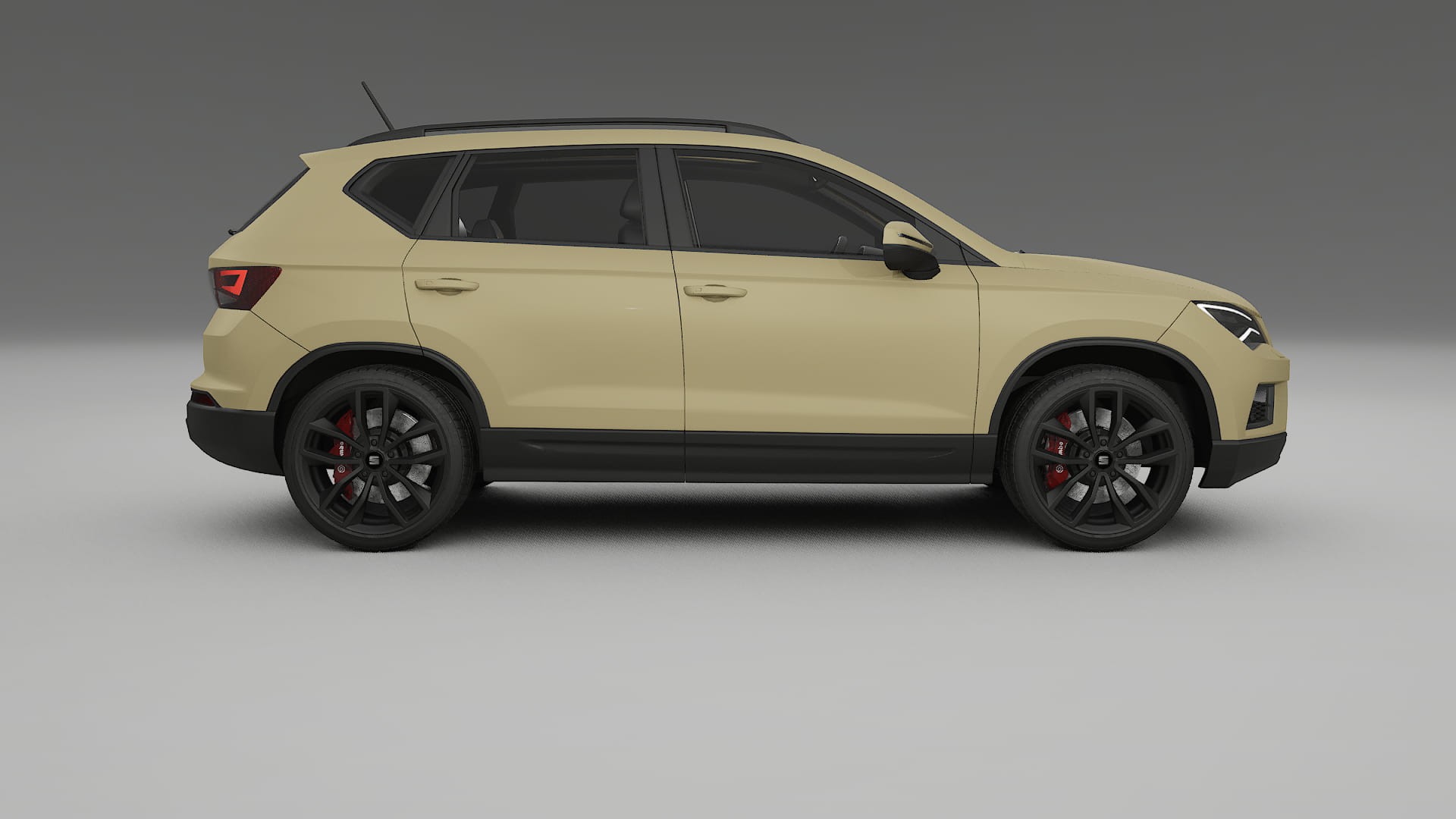 Seat Ateca KH7 TPU Lackskyddsfilm | SAND Färgskiftande PPF – Komplett Förskuret Kit
