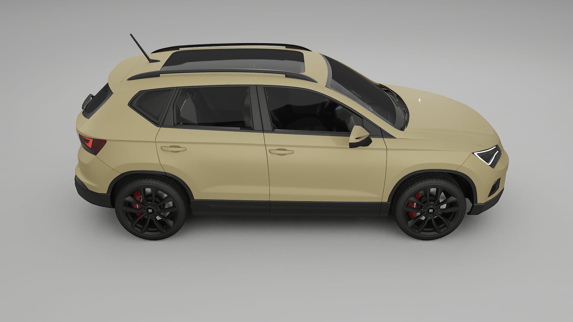Seat Ateca KH7 TPU Lackskyddsfilm | SAND Färgskiftande PPF – Komplett Förskuret Kit
