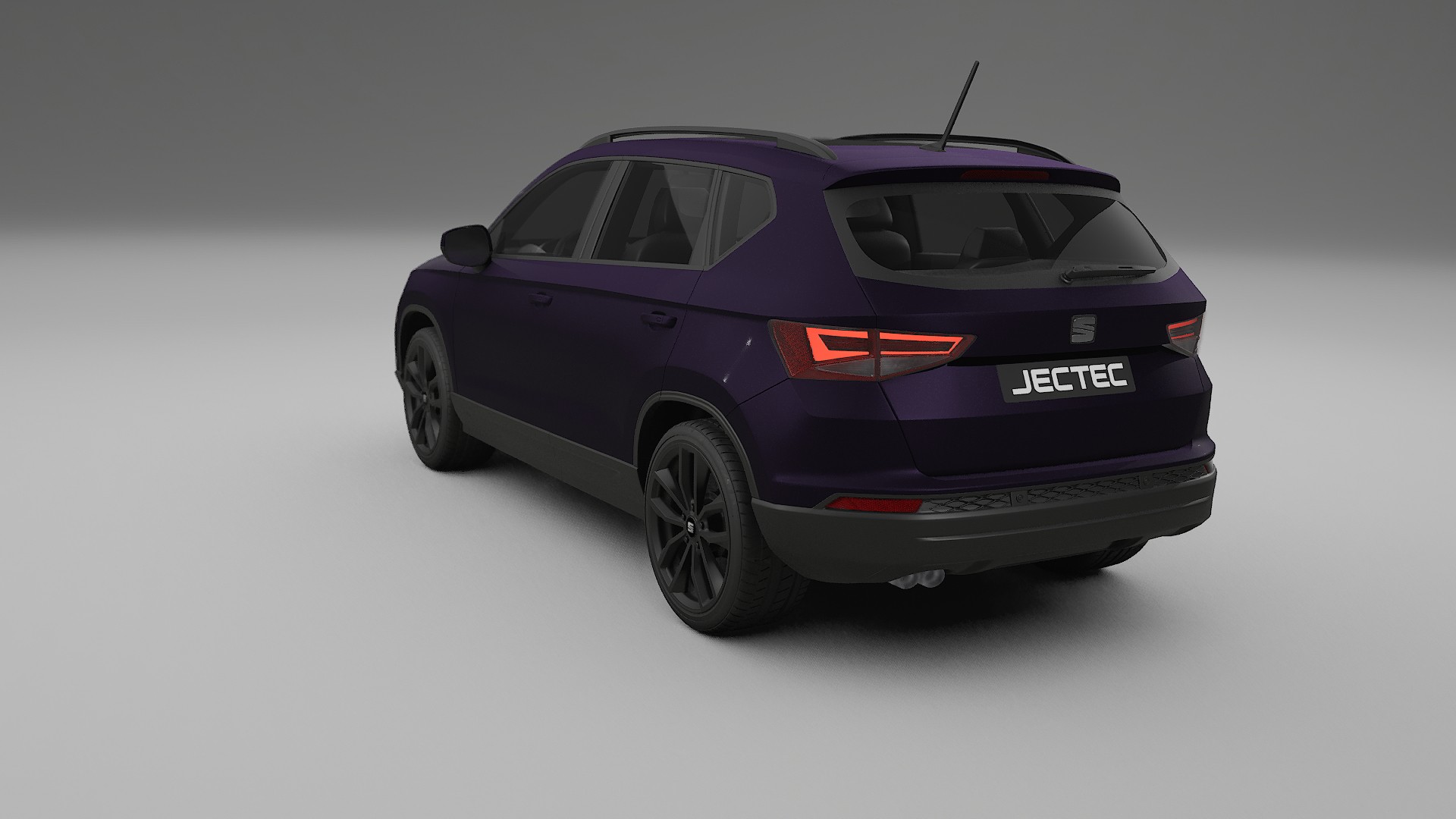 Seat Ateca KH7 TPU Lackskyddsfilm | VIOLET Färgskiftande PPF – Komplett Förskuret Kit