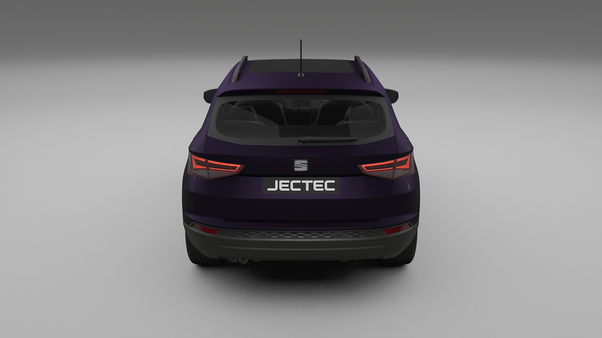 Seat Ateca KH7 TPU Lackskyddsfilm | VIOLET Färgskiftande PPF – Komplett Förskuret Kit