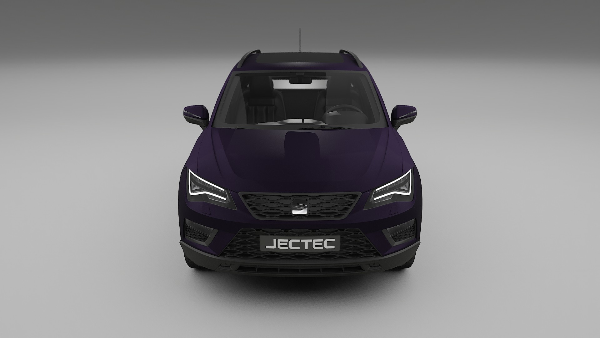 Seat Ateca KH7 TPU Lackskyddsfilm | VIOLET Färgskiftande PPF – Komplett Förskuret Kit