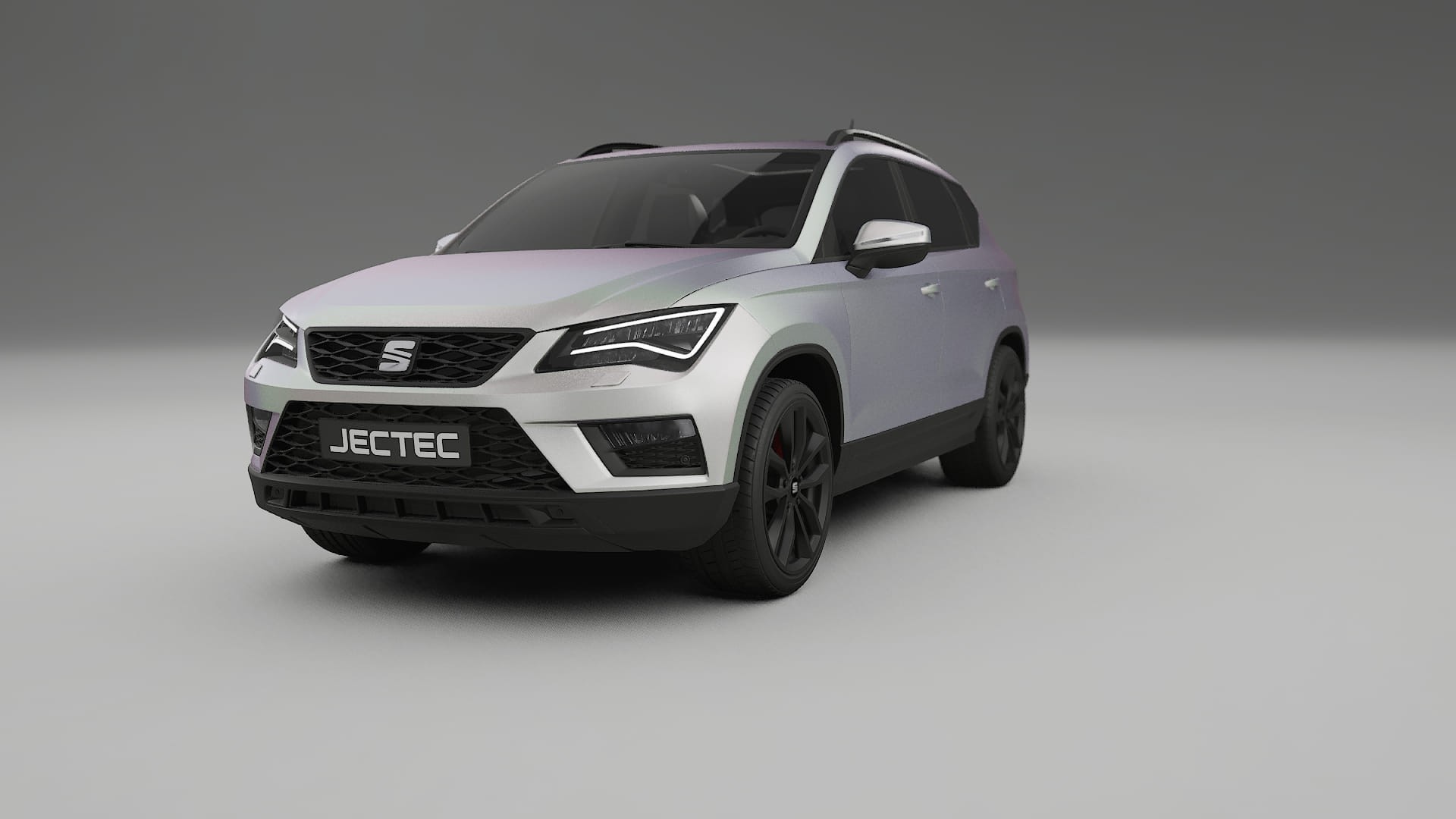 Seat Ateca KH7 TPU Lackskyddsfilm | NEBULA Färgskiftande PPF – Komplett Förskuret Kit