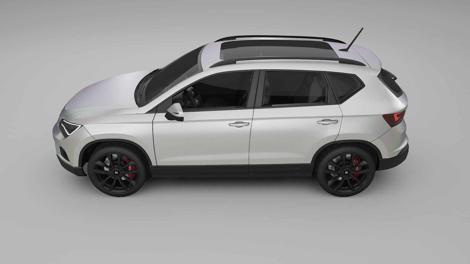Seat Ateca KH7 TPU Lackskyddsfilm | NEBULA Färgskiftande PPF – Komplett Förskuret Kit