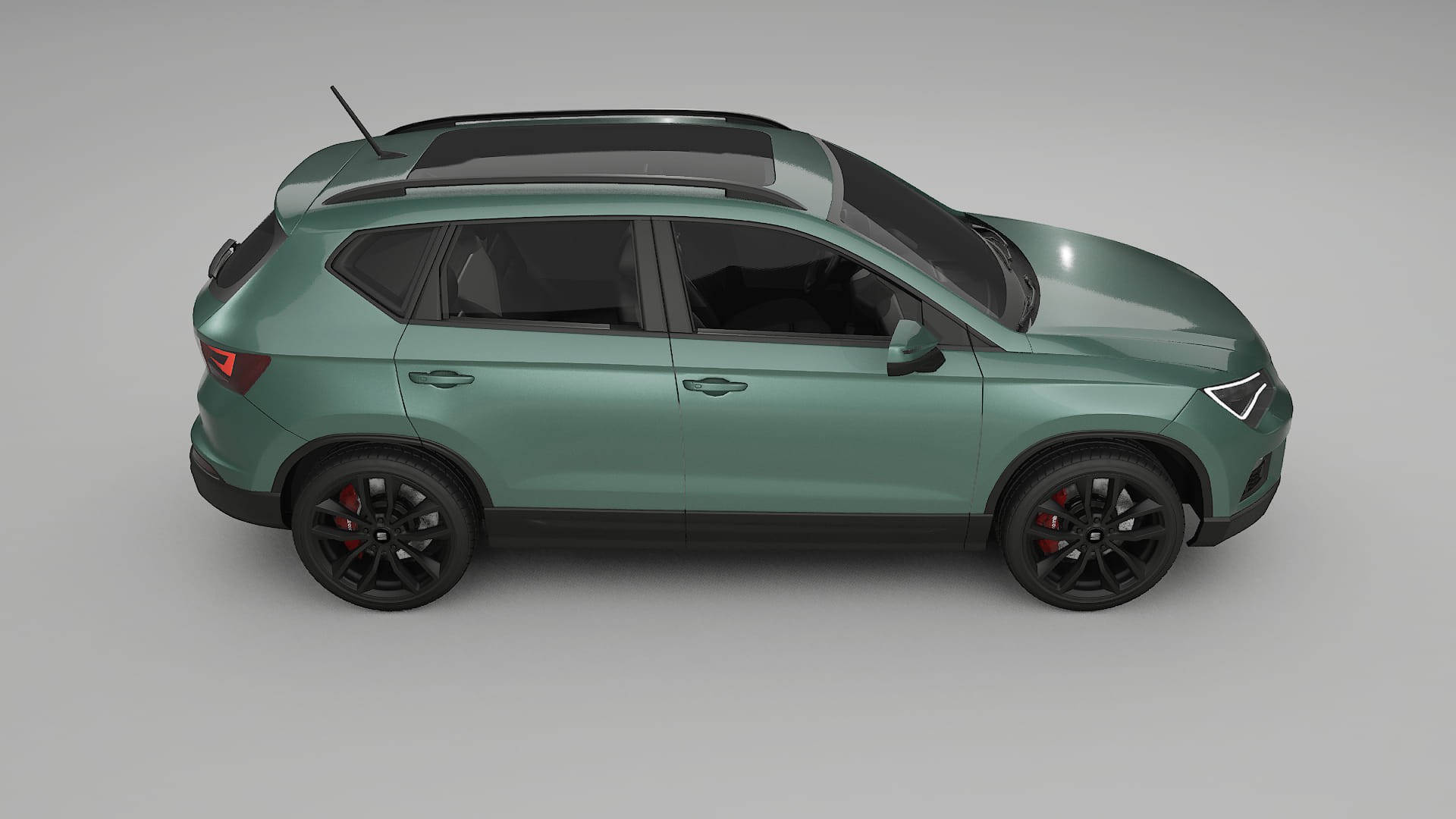 Seat Ateca KH7 TPU Lackskyddsfilm | EVERGREEN Färgskiftande PPF – Komplett Förskuret Kit