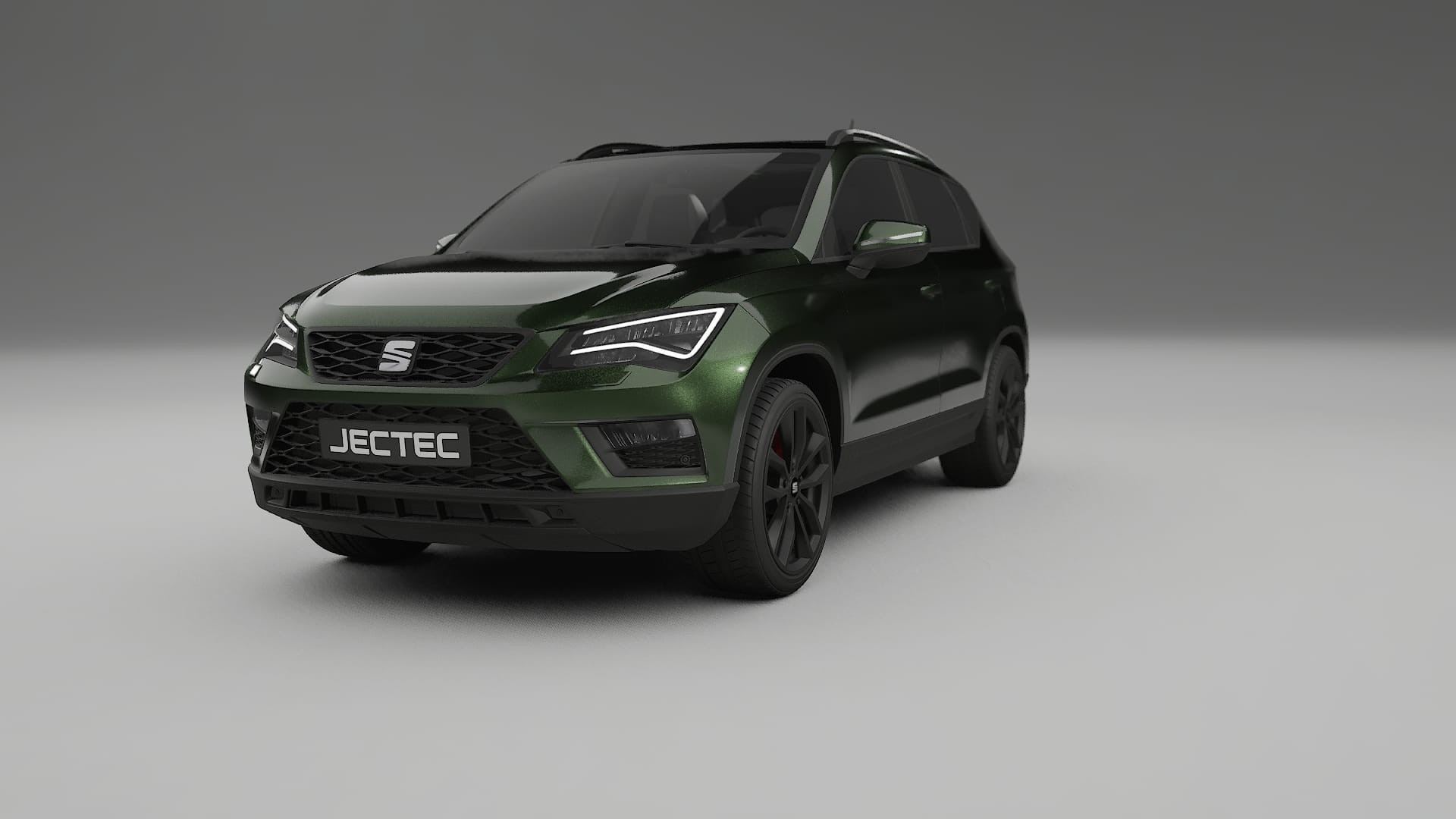 Seat Ateca KH7 TPU Lackskyddsfilm | LAGOON Färgskiftande PPF – Komplett Förskuret Kit