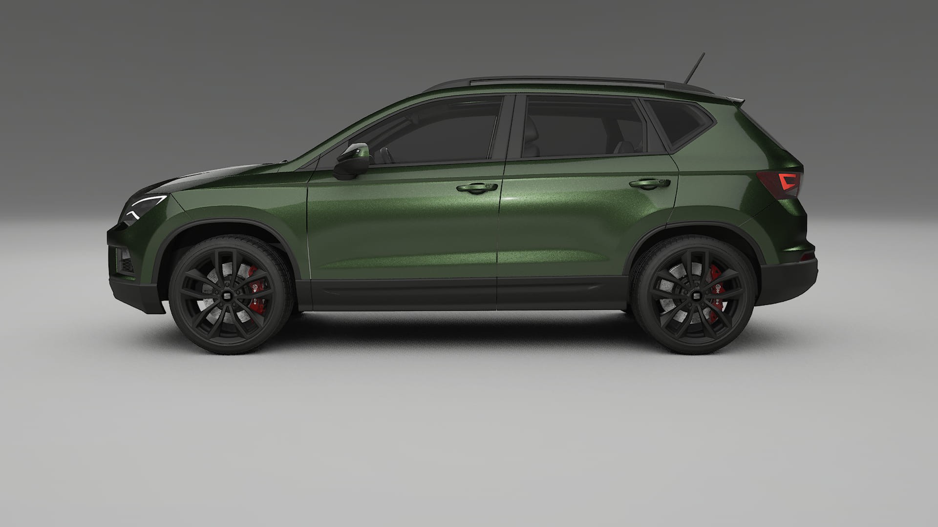Seat Ateca KH7 TPU Lackskyddsfilm | LAGOON Färgskiftande PPF – Komplett Förskuret Kit
